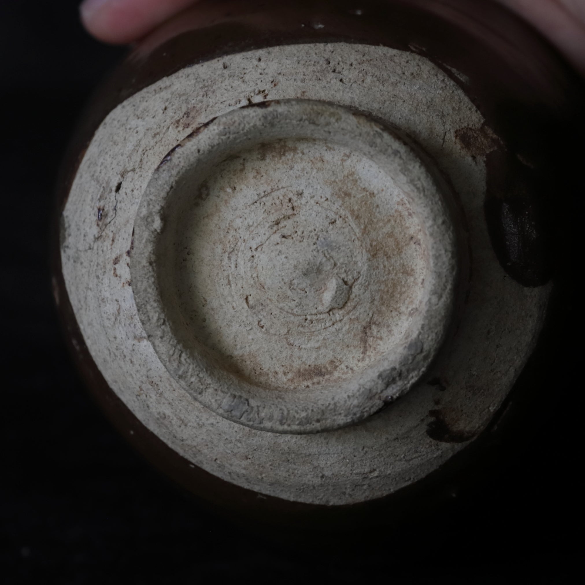 TAZÓN DE TÉ, Ko-Seto, vidriado de hierro, Período Muromachi(1336–1573 d. C.)
