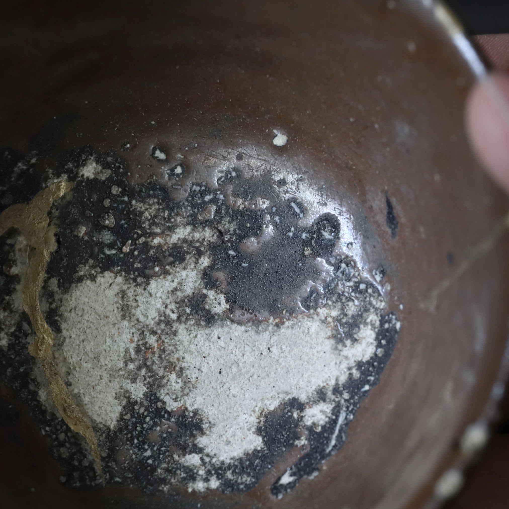TAZÓN DE TÉ, Ko-Seto, vidriado de hierro, Período Muromachi(1336–1573 d. C.)