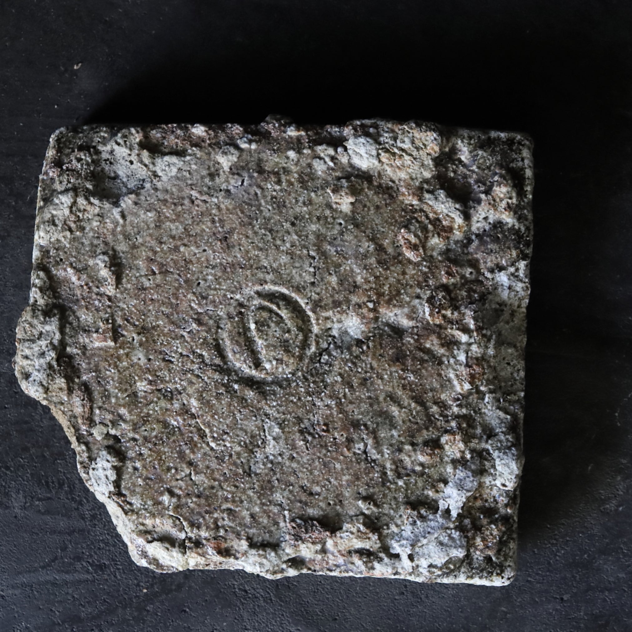 PLATO PLACA DE CERÁMICA, Horno antiguo / Herramienta de horno, a