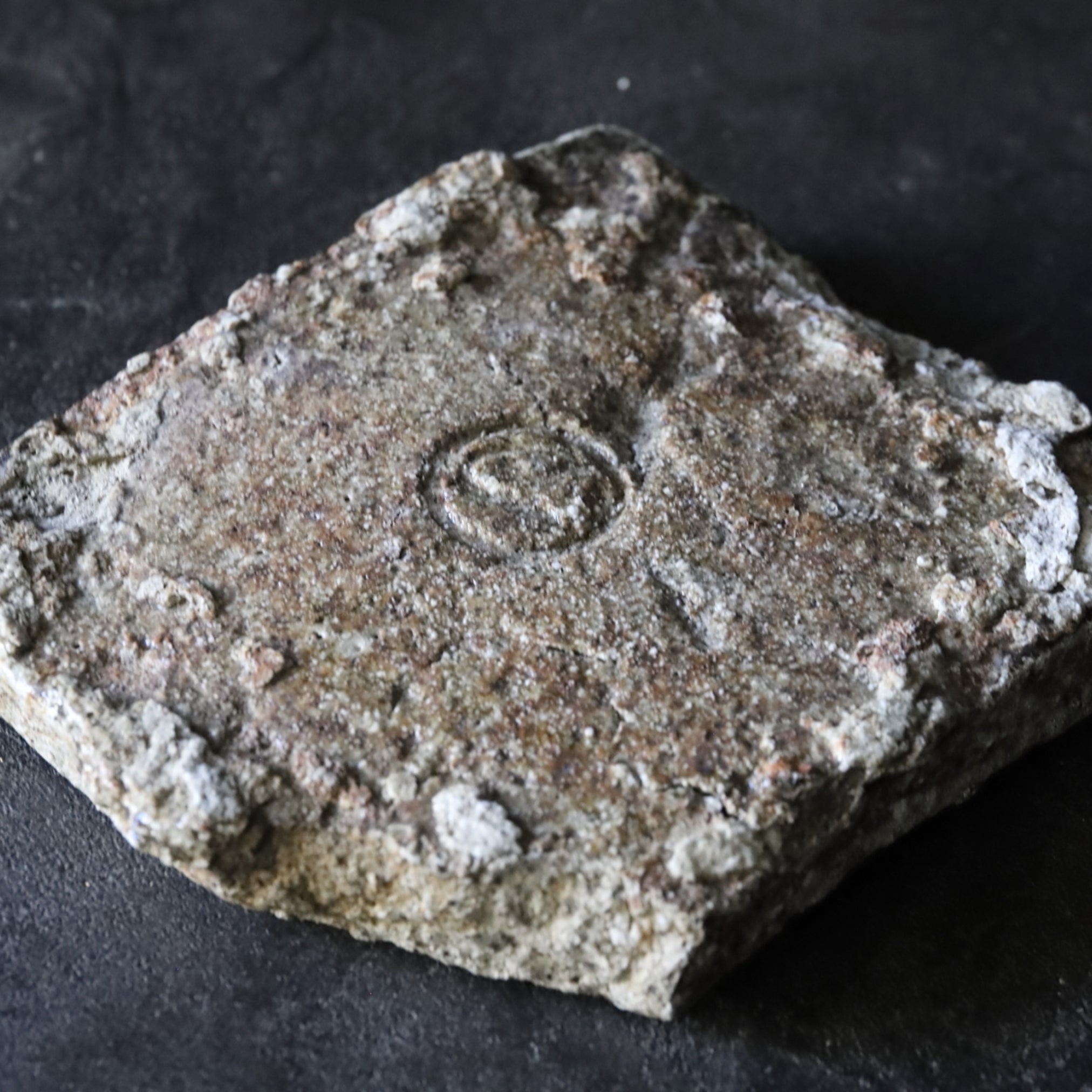 PLATO PLACA DE CERÁMICA, Horno antiguo / Herramienta de horno, a
