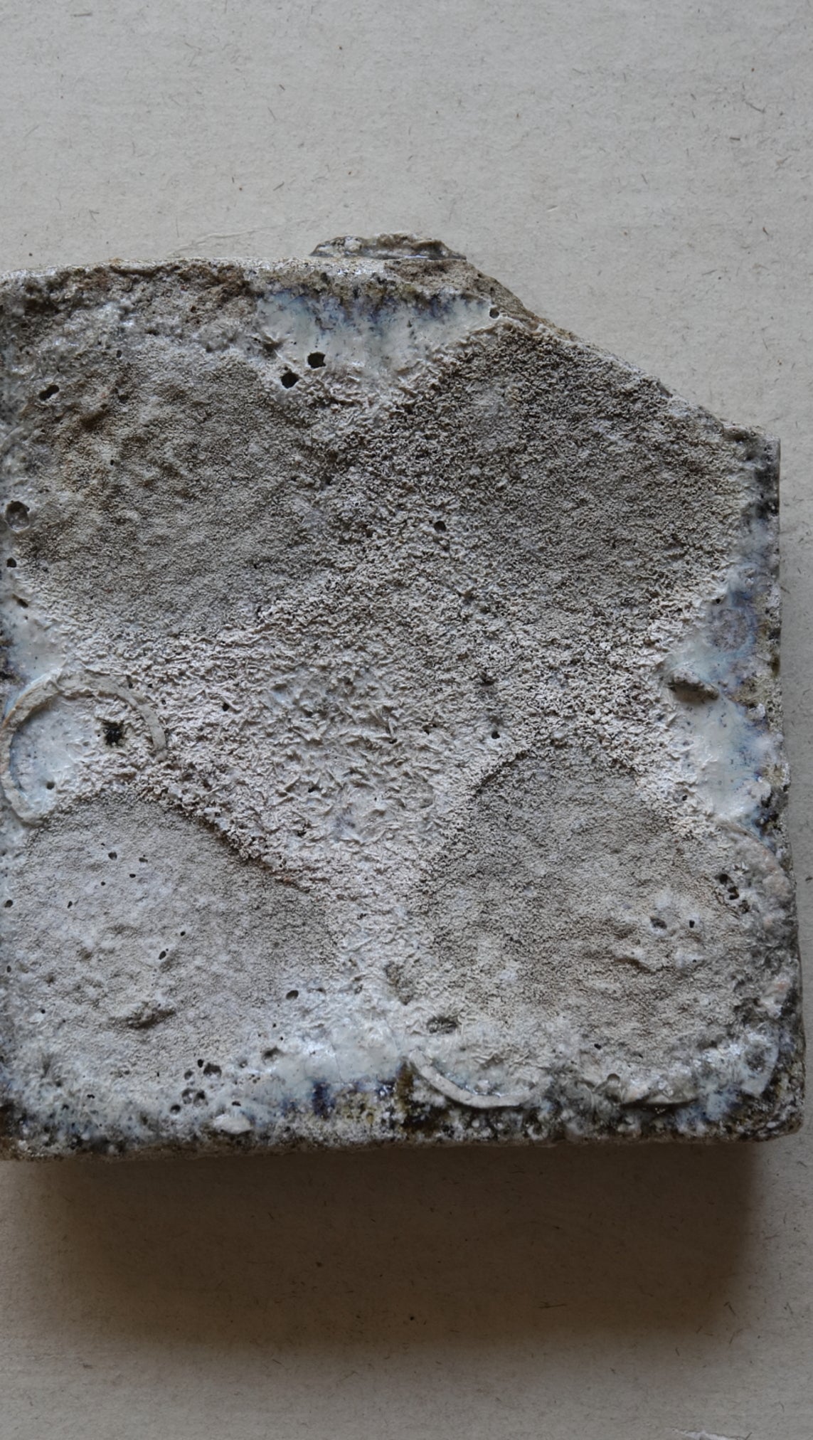 PLATO PLACA DE CERÁMICA, Horno antiguo / Herramienta de horno, a