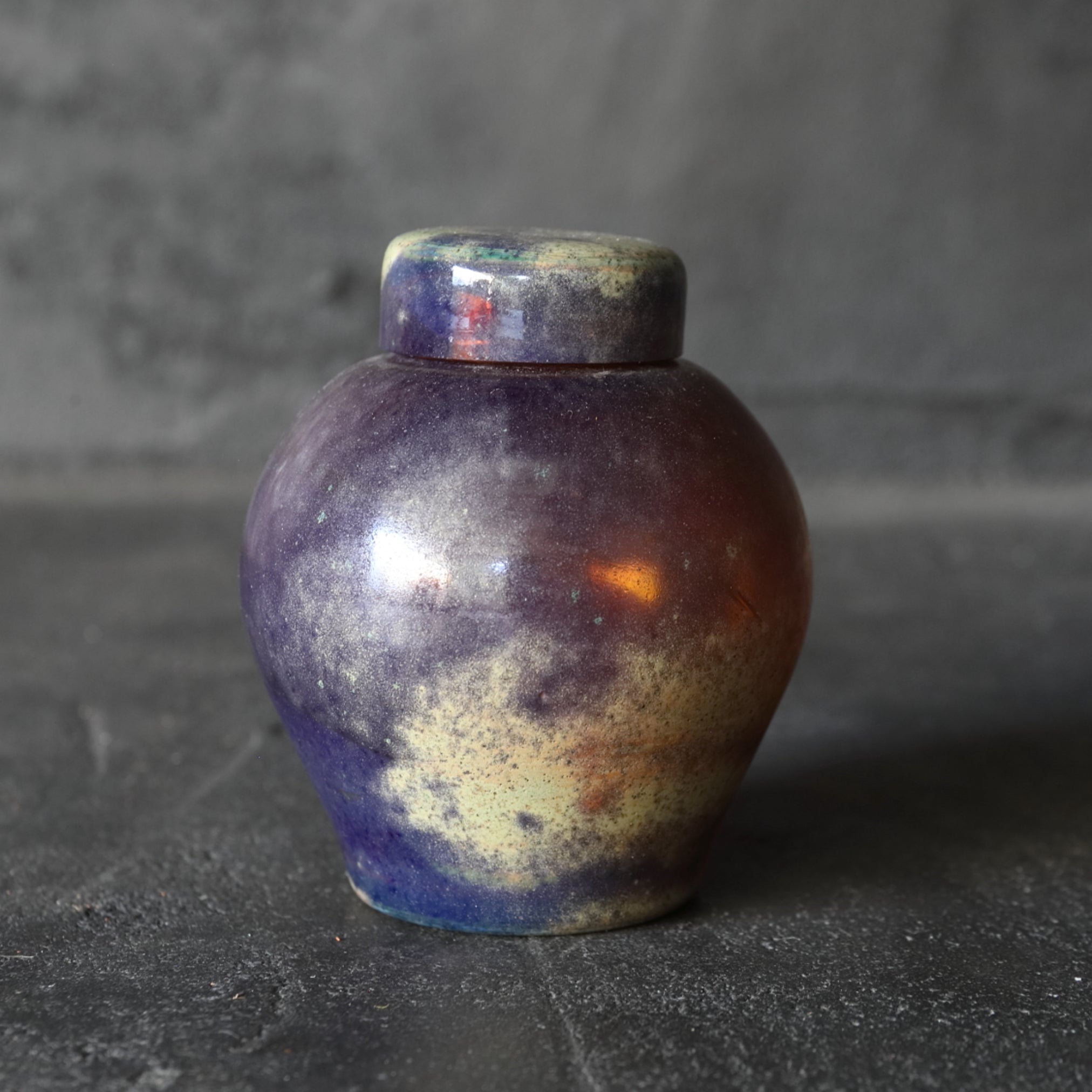 GLASS TEA CADDY, Showa Era(1926–1989CE)