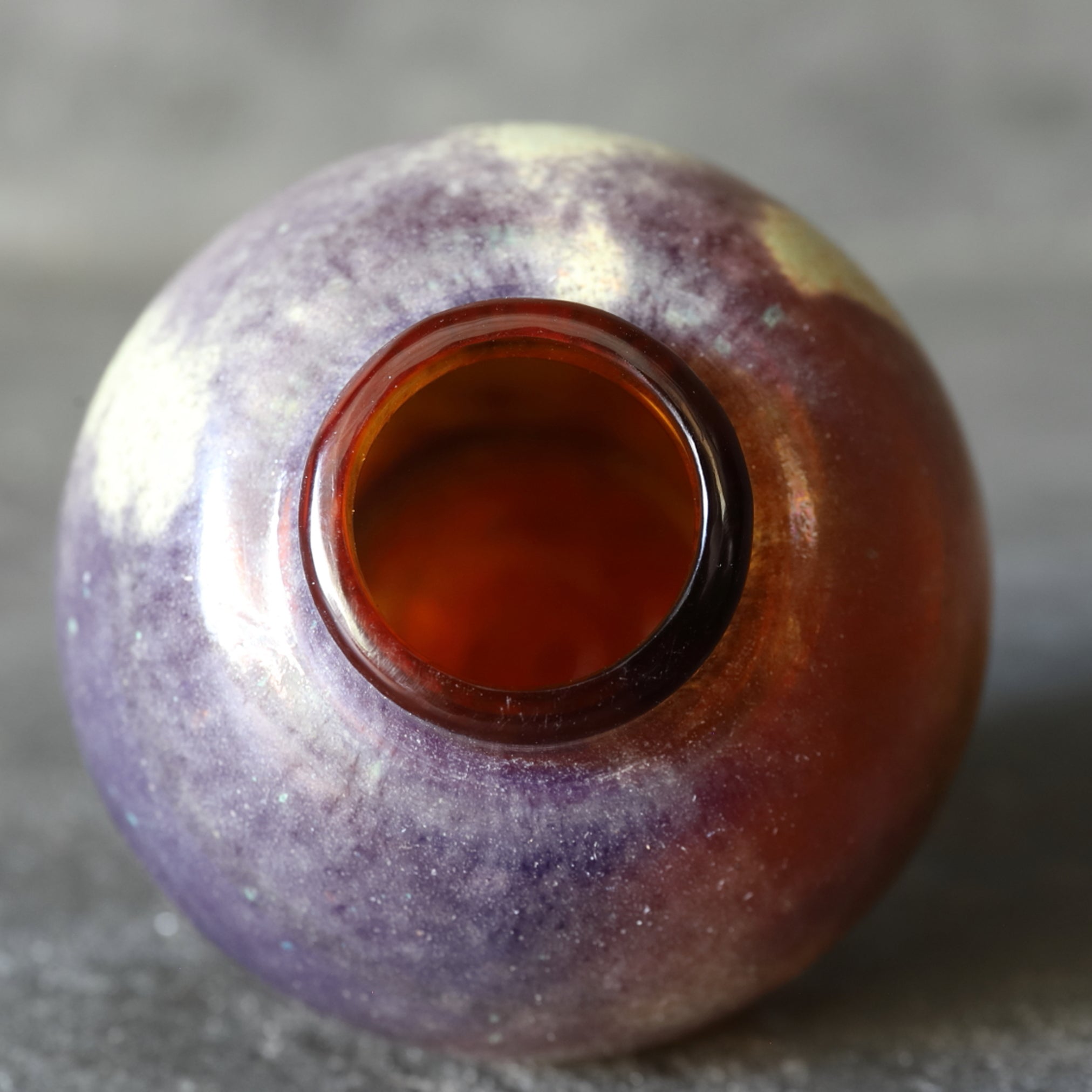GLASS TEA CADDY, Showa Era(1926–1989CE)