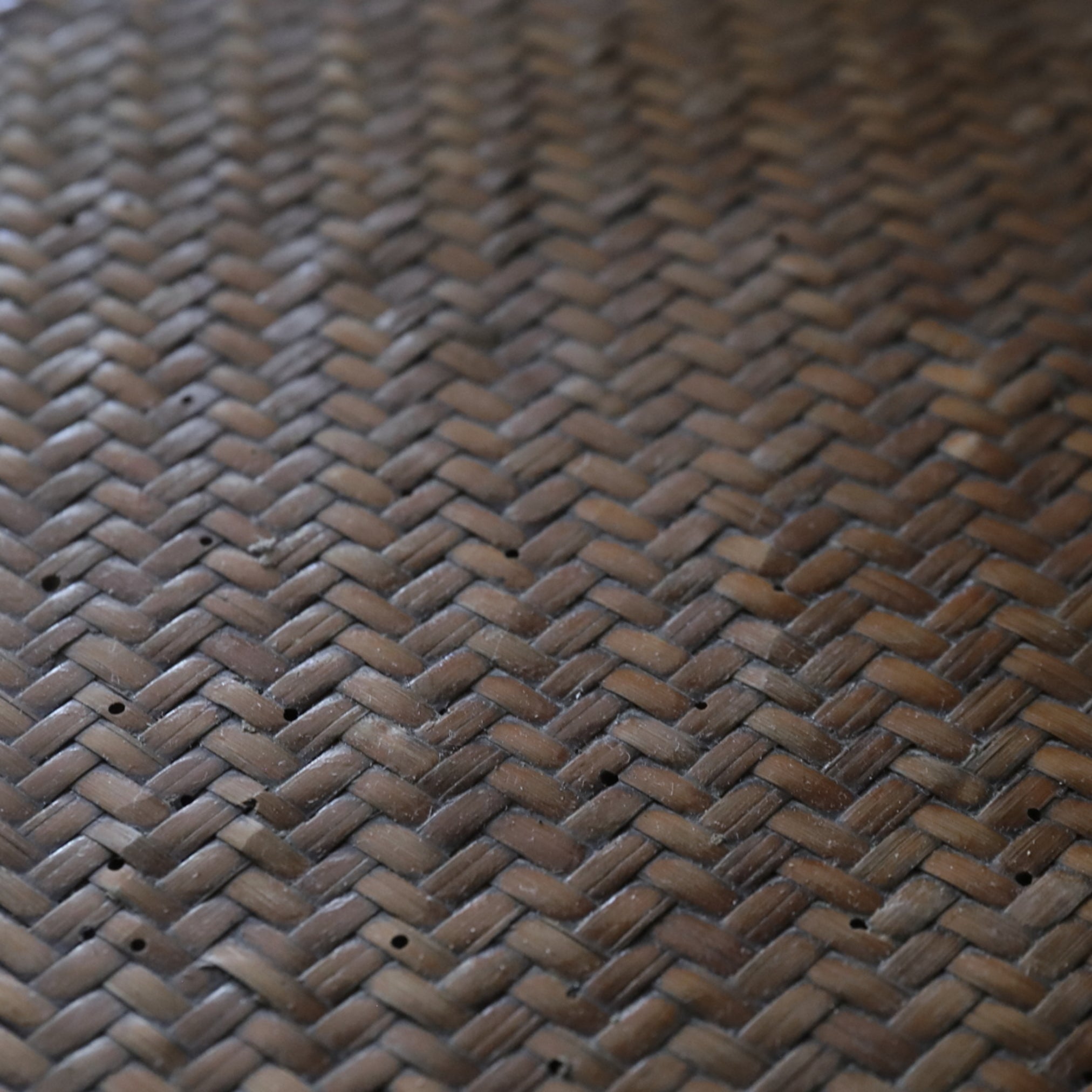 HEXAGONAL BAMBOO TEA TRAY, Early Modern Period(16th–19th centuries)