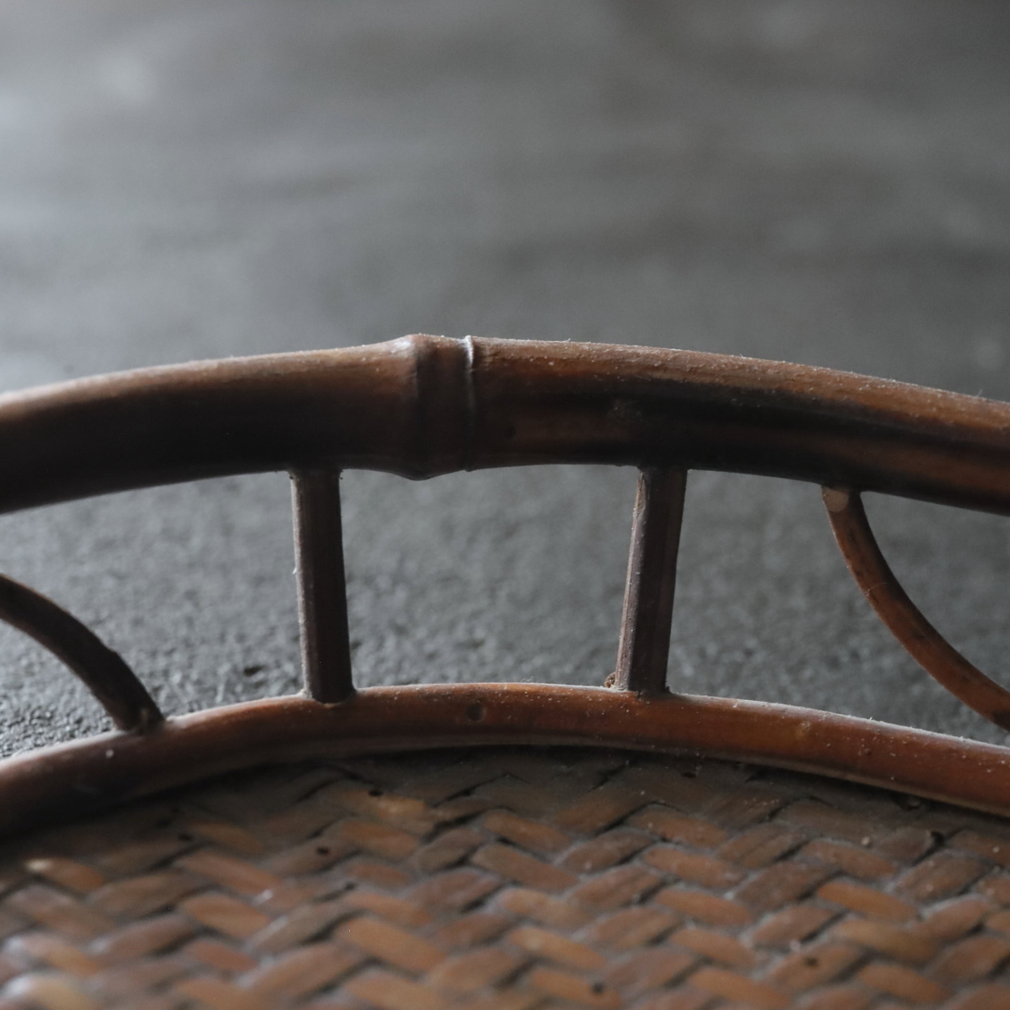 HEXAGONAL BAMBOO TEA TRAY, Early Modern Period(16th–19th centuries)