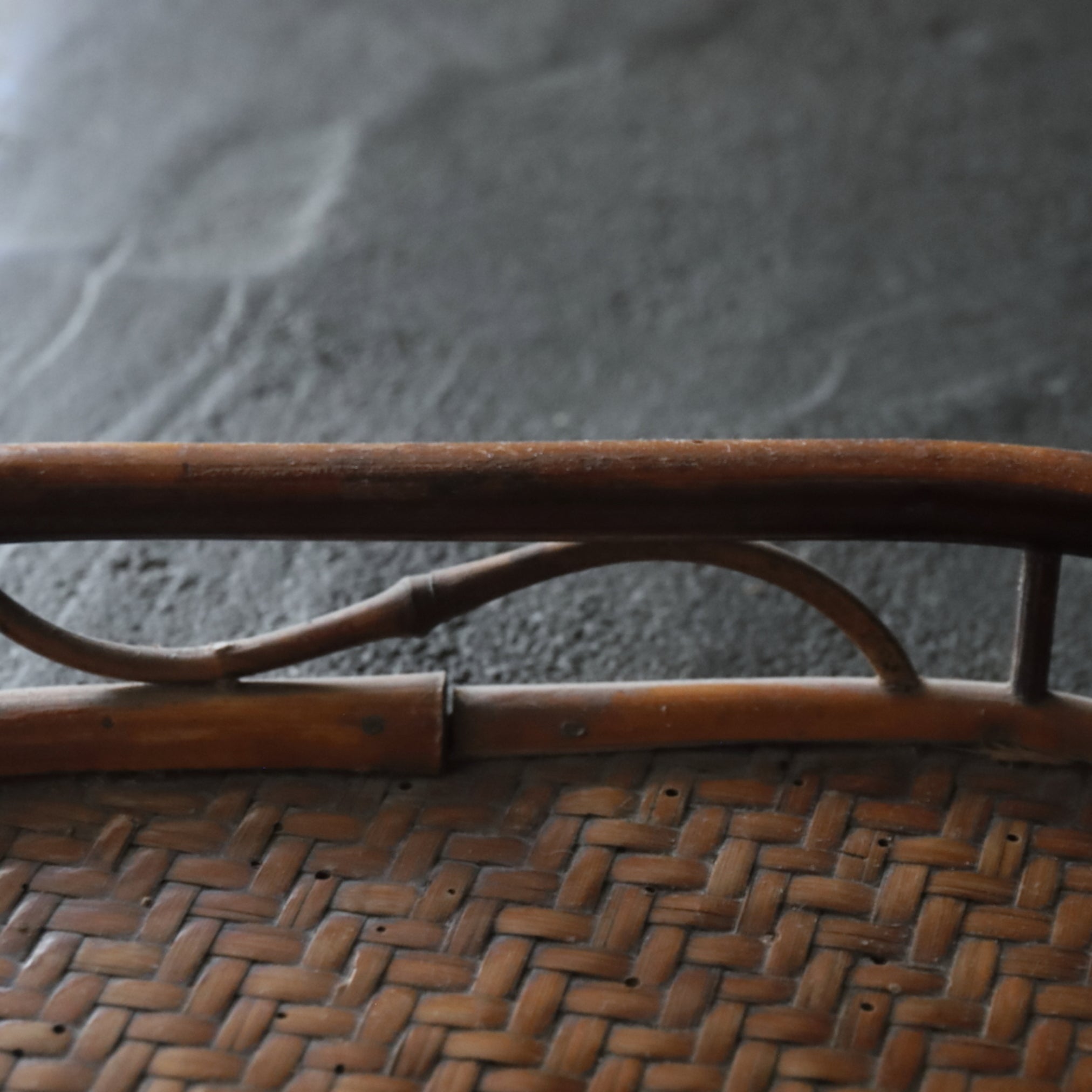 HEXAGONAL BAMBOO TEA TRAY, Early Modern Period(16th–19th centuries)
