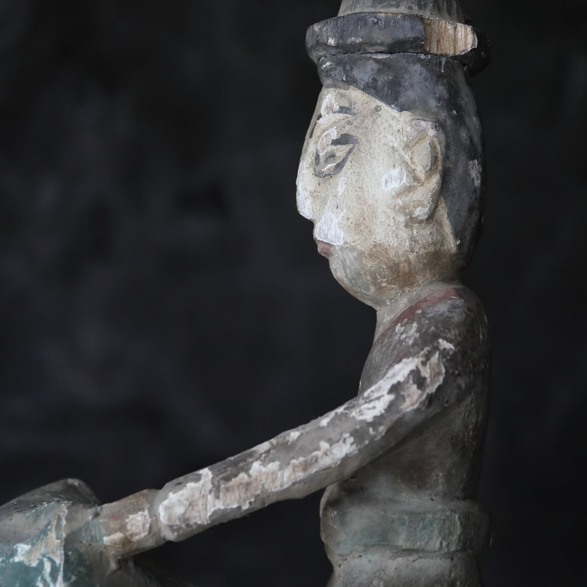 HÖLZERNE MENSCHENFIGUR, a, Joseon-Dynastie(1392–1897 n. Chr.)
