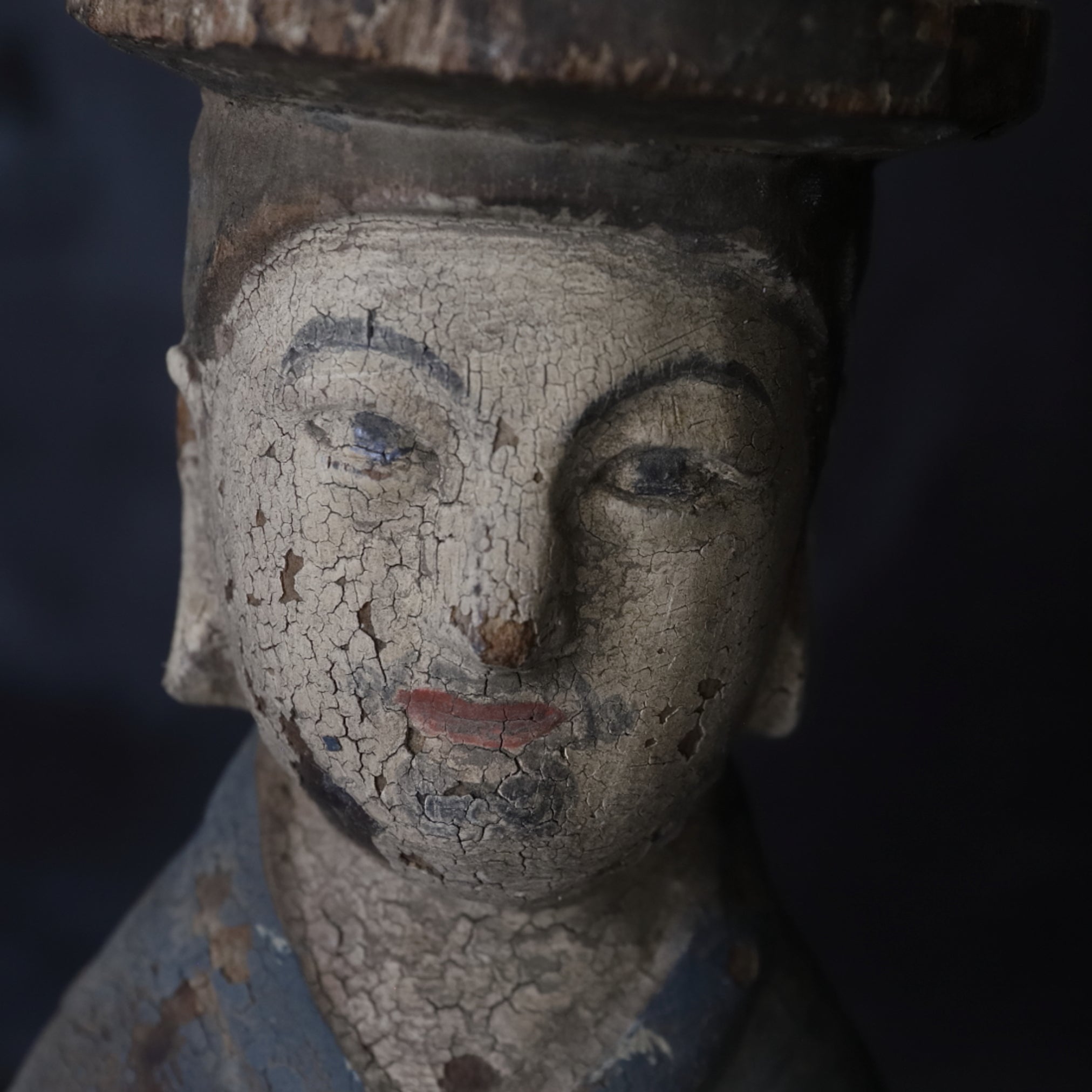 WOODEN HUMAN FIGURE, b, Joseon Dynasty(1392–1897CE)
