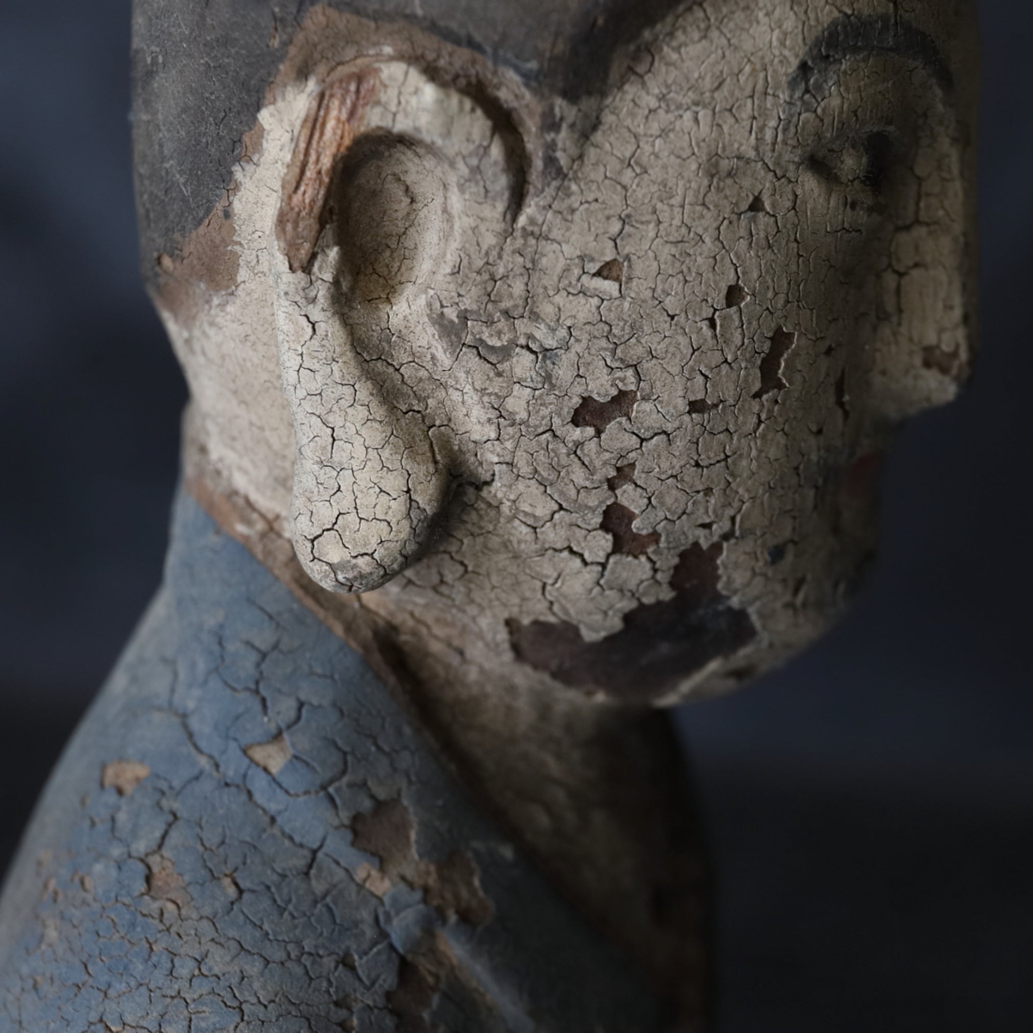 WOODEN HUMAN FIGURE, b, Joseon Dynasty(1392–1897CE)