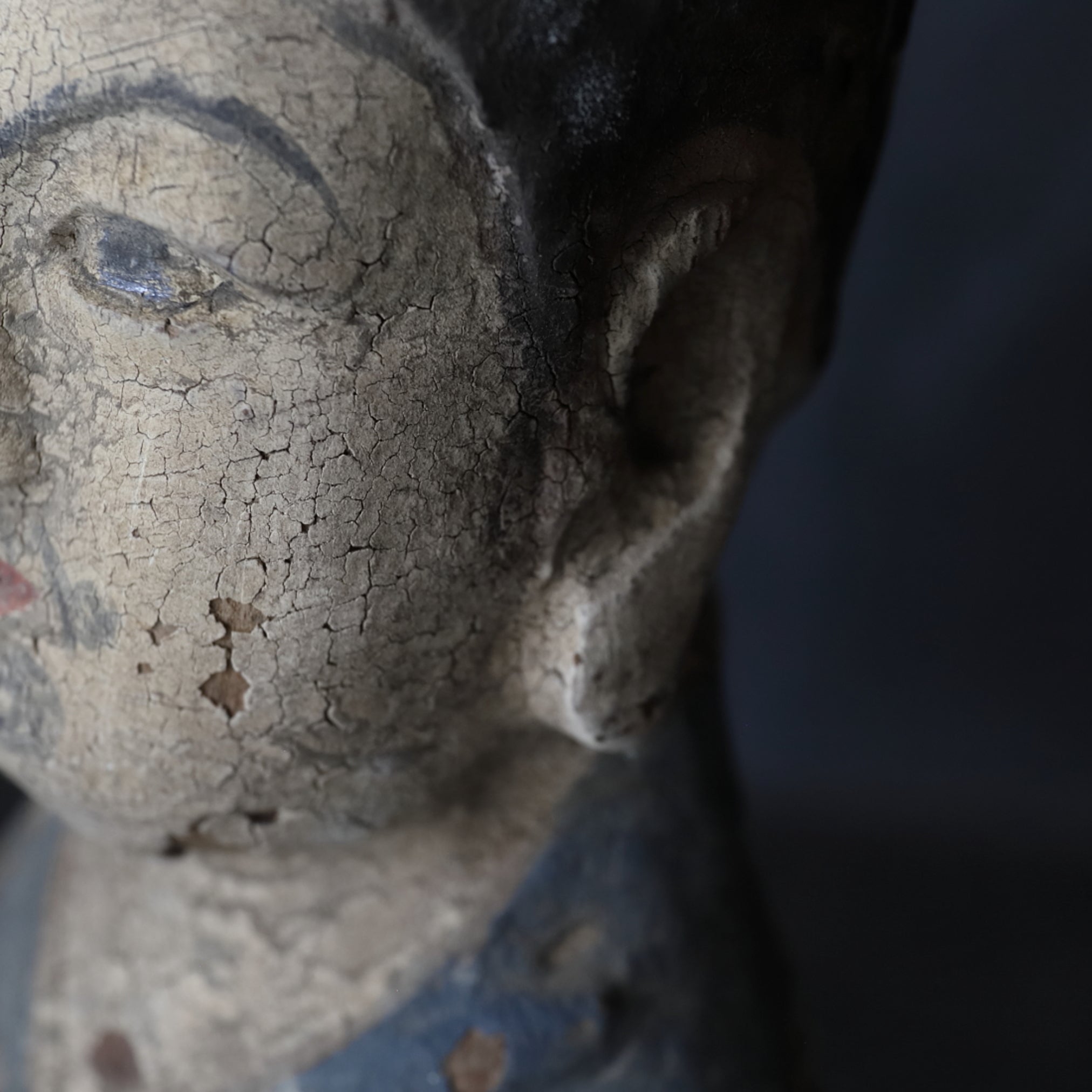 WOODEN HUMAN FIGURE, b, Joseon Dynasty(1392–1897CE)