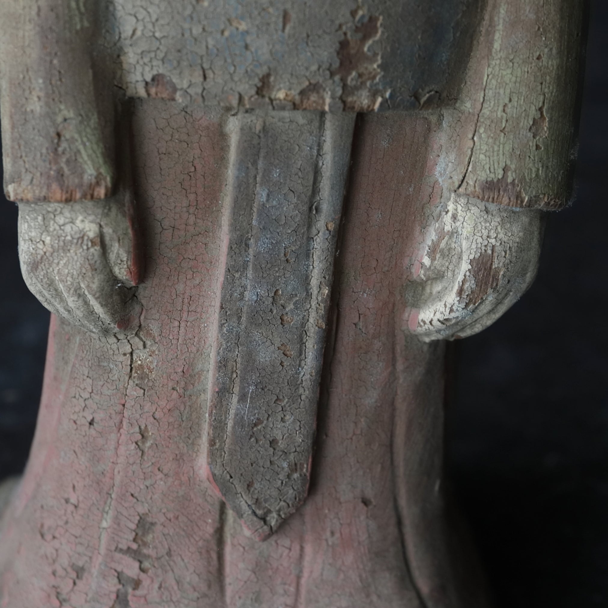 WOODEN HUMAN FIGURE, b, Joseon Dynasty(1392–1897CE)