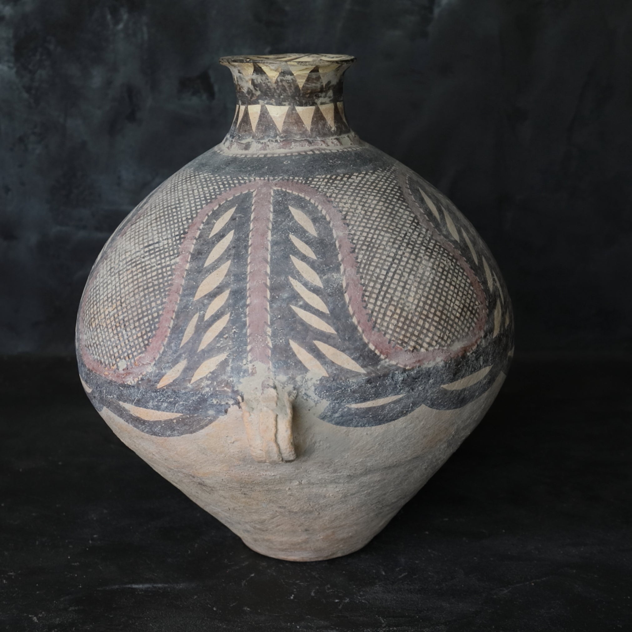 LARGE JAR, Painted Pottery, Majiayao Culture(3300–2050BCE)