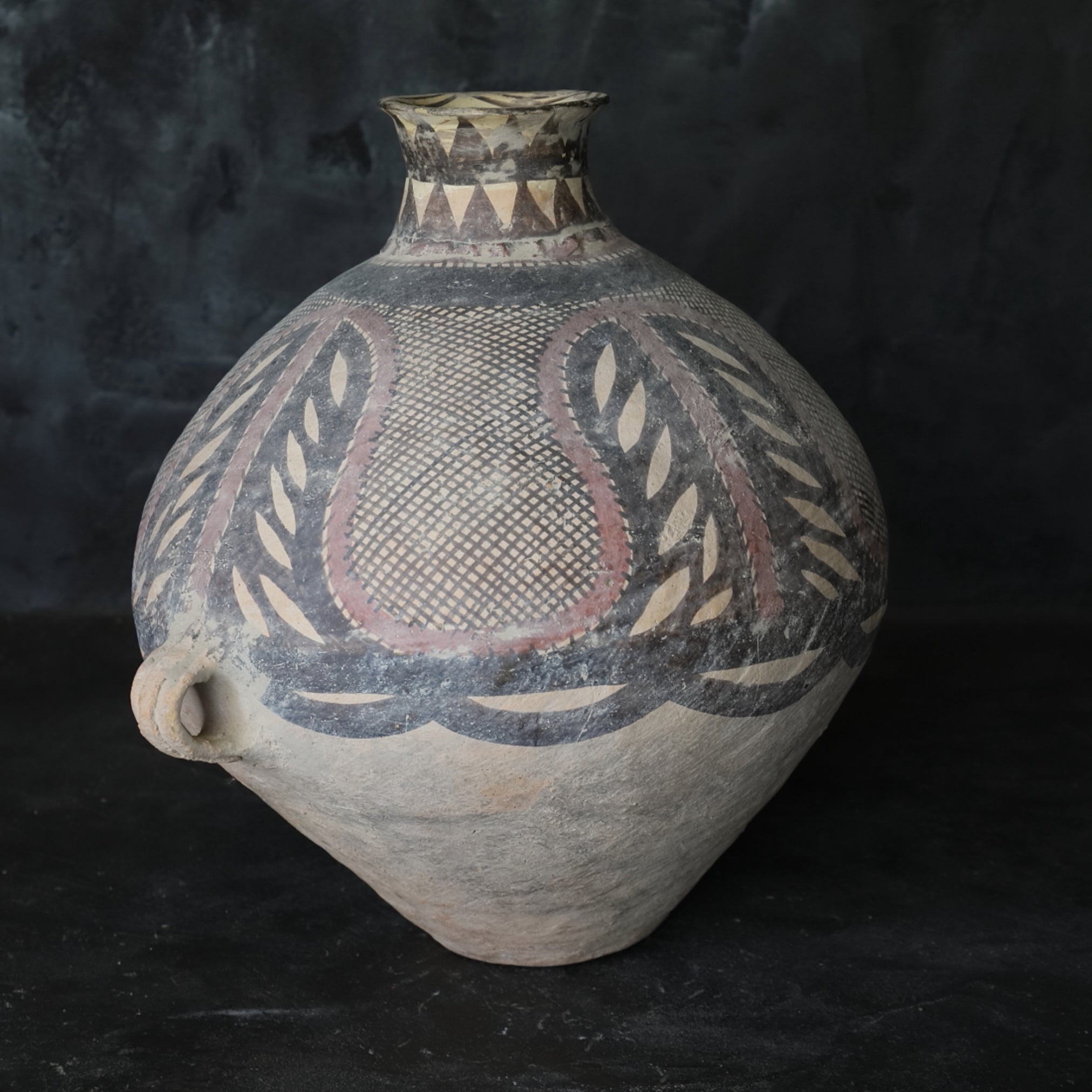 LARGE JAR, Painted Pottery, Majiayao Culture(3300–2050BCE)