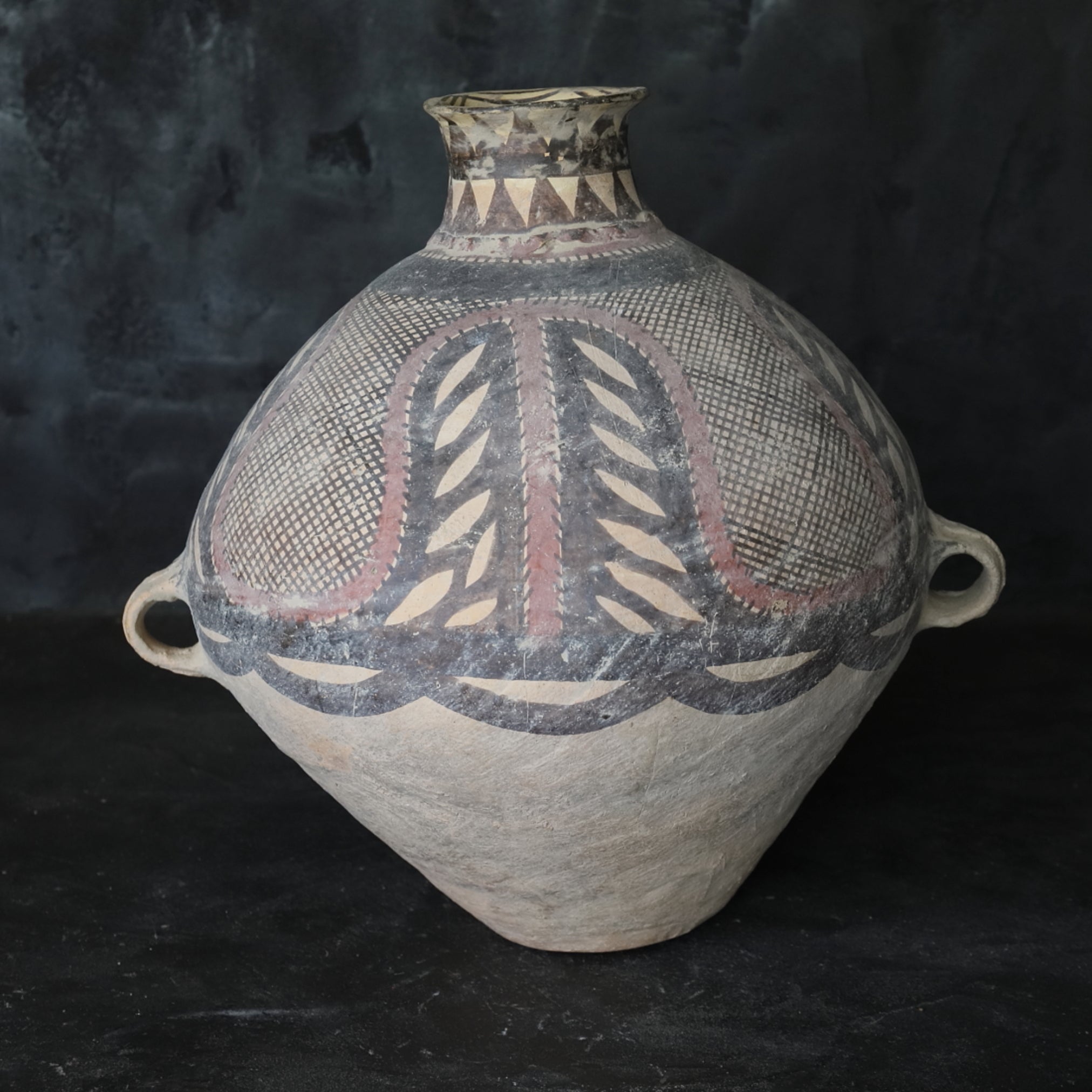 LARGE JAR, Painted Pottery, Majiayao Culture(3300–2050BCE)