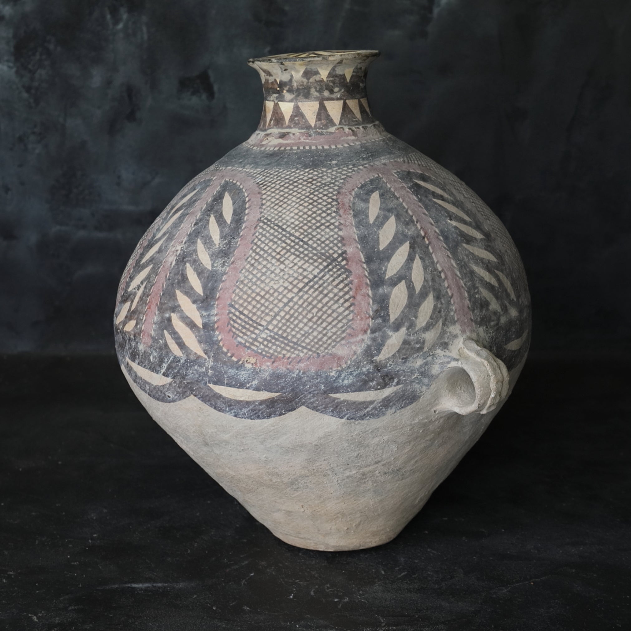 LARGE JAR, Painted Pottery, Majiayao Culture(3300–2050BCE)