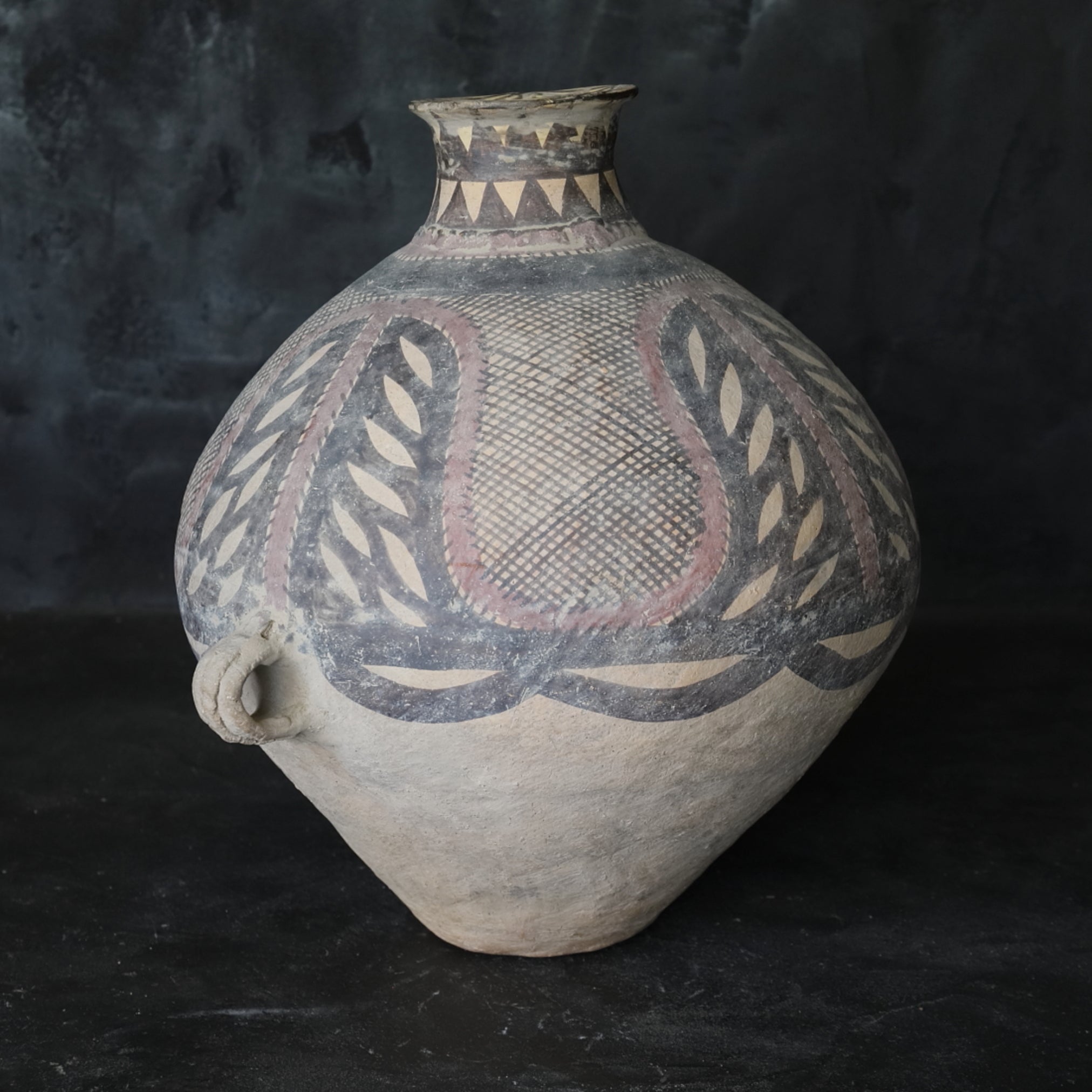 LARGE JAR, Painted Pottery, Majiayao Culture(3300–2050BCE)