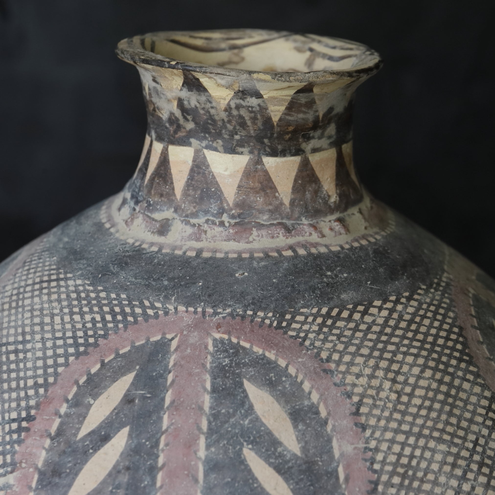 LARGE JAR, Painted Pottery, Majiayao Culture(3300–2050BCE)