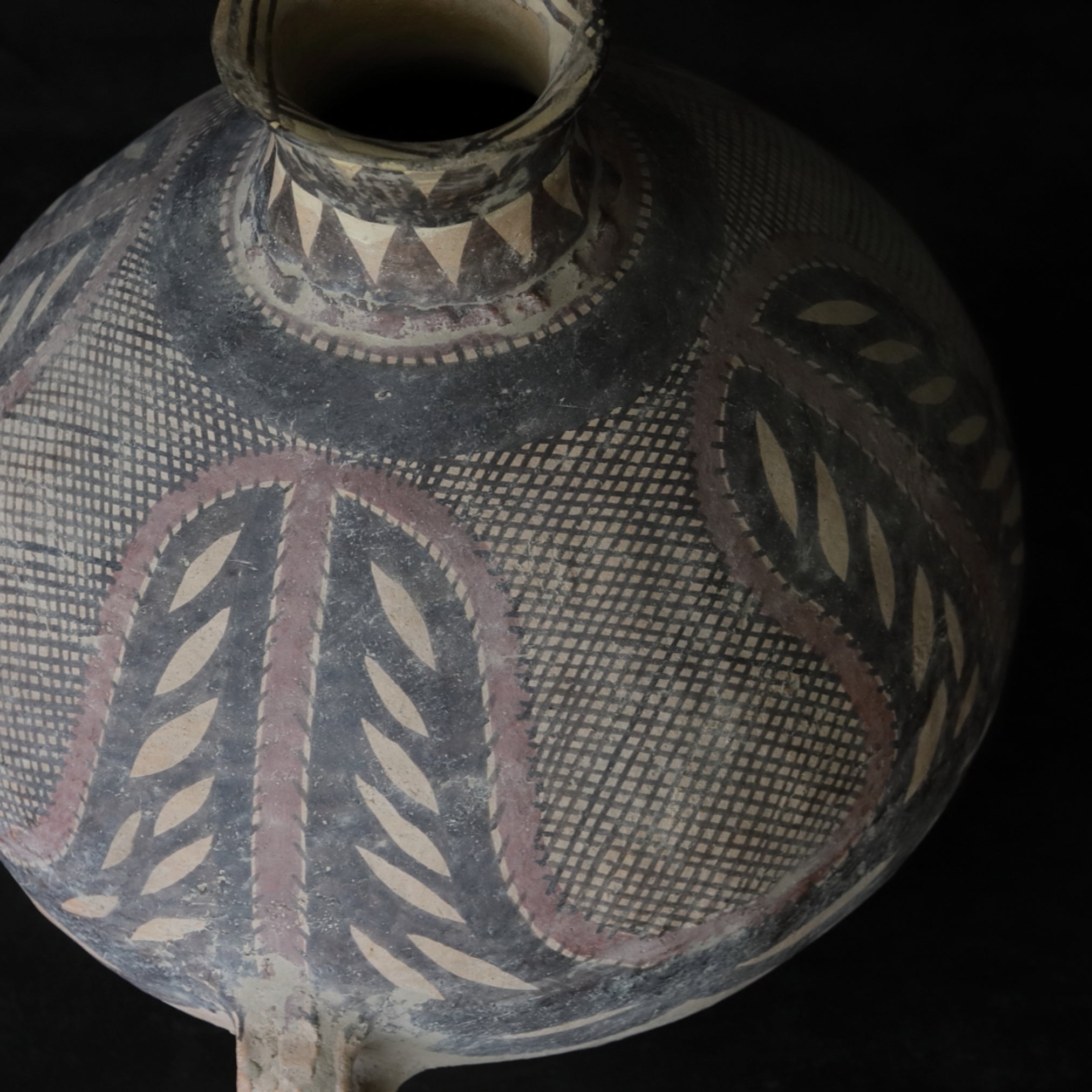 LARGE JAR, Painted Pottery, Majiayao Culture(3300–2050BCE)