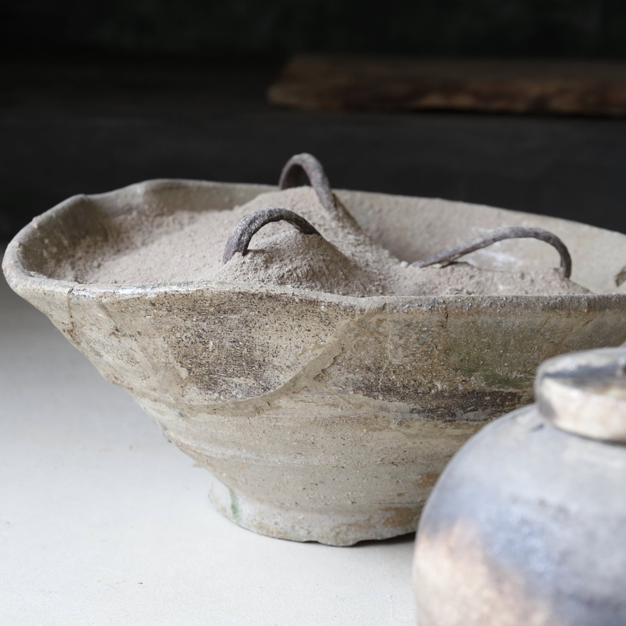 CIOTOLA CON BECCUCCIO GRANDE, Ko-Tokoname, Periodo Heian–Kamakura(794–1333 d.C.)