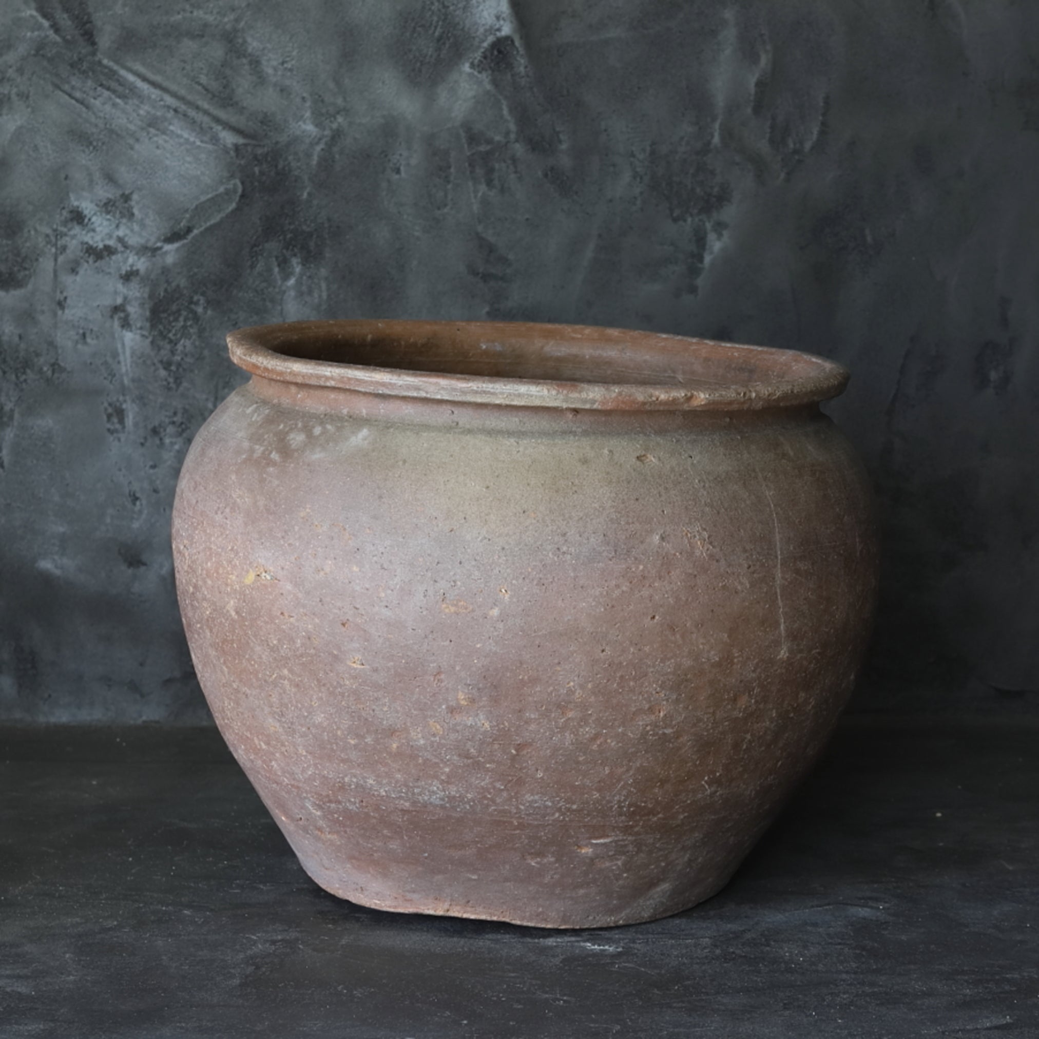 LARGE WIDE-MOUTHED JAR, Ko-Tokoname, Edo Period(1603–1867CE)