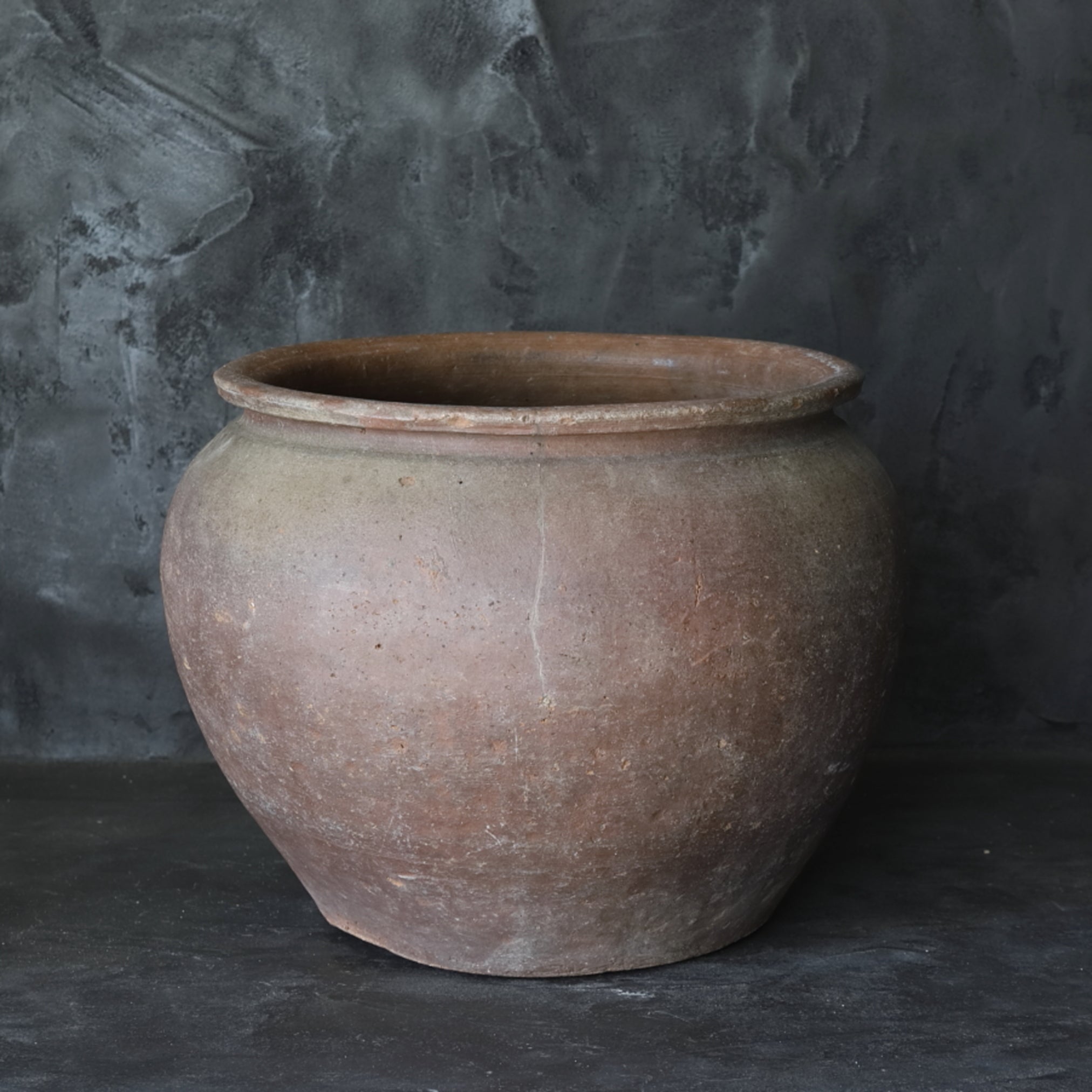 LARGE WIDE-MOUTHED JAR, Ko-Tokoname, Edo Period(1603–1867CE)