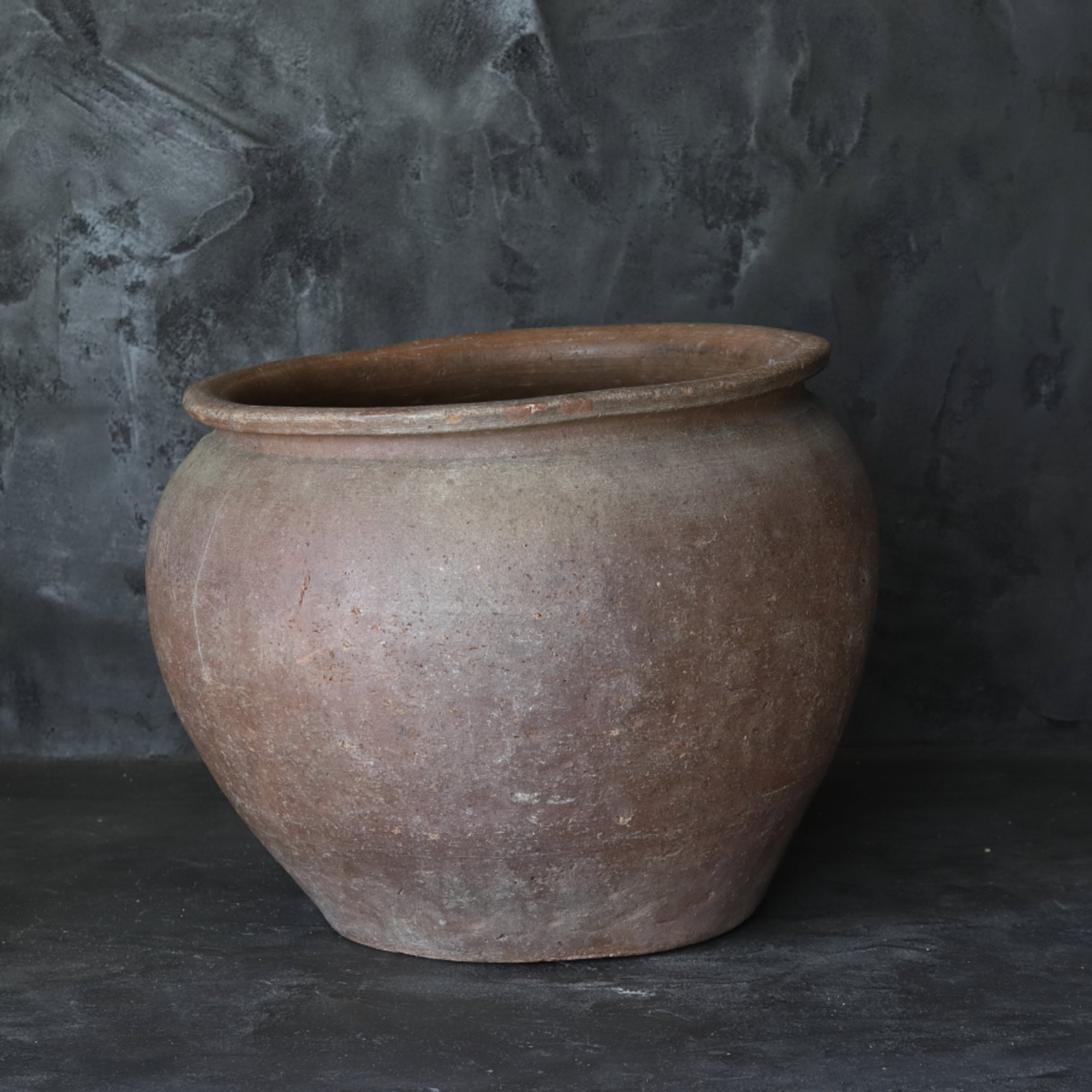 LARGE WIDE-MOUTHED JAR, Ko-Tokoname, Edo Period(1603–1867CE)