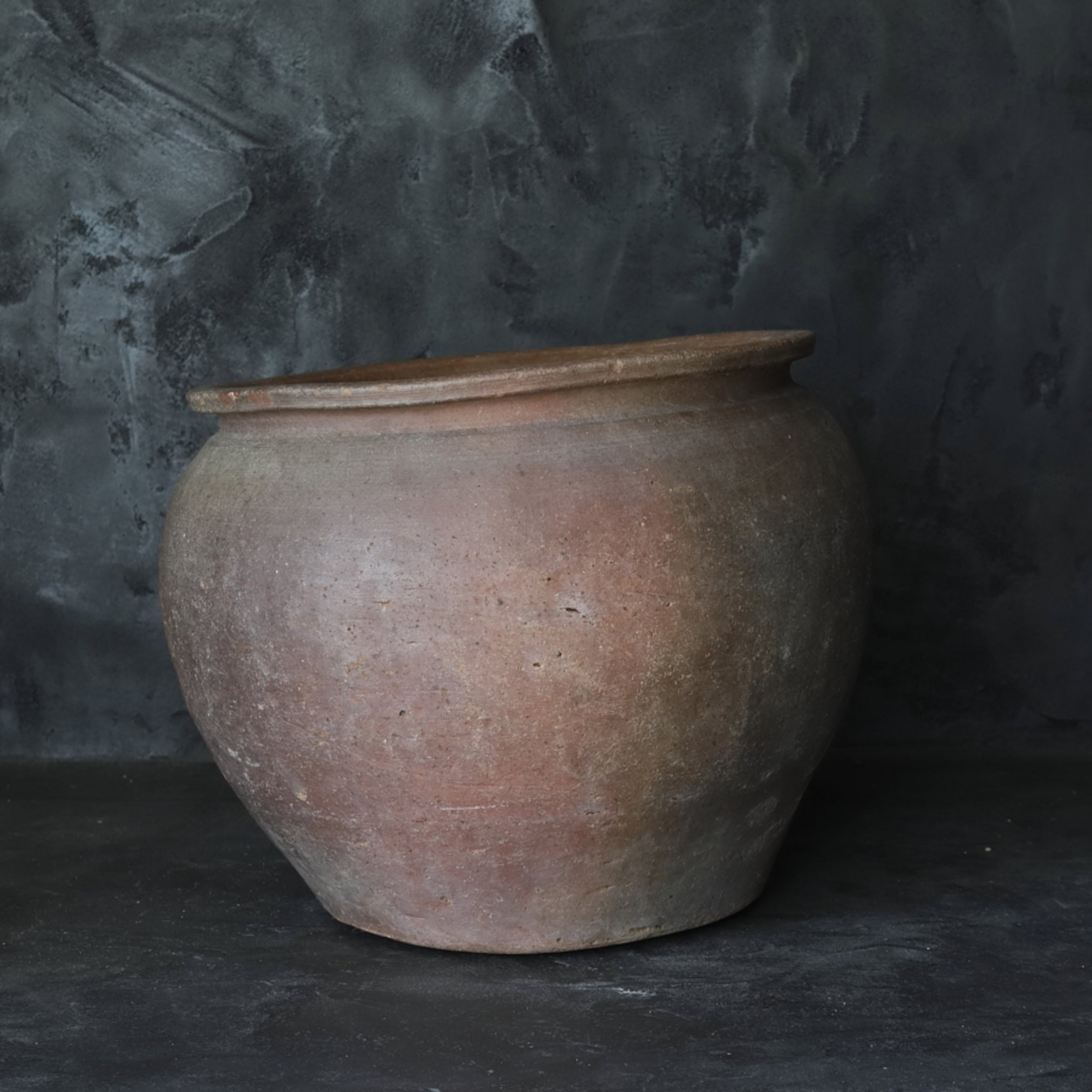 LARGE WIDE-MOUTHED JAR, Ko-Tokoname, Edo Period(1603–1867CE)