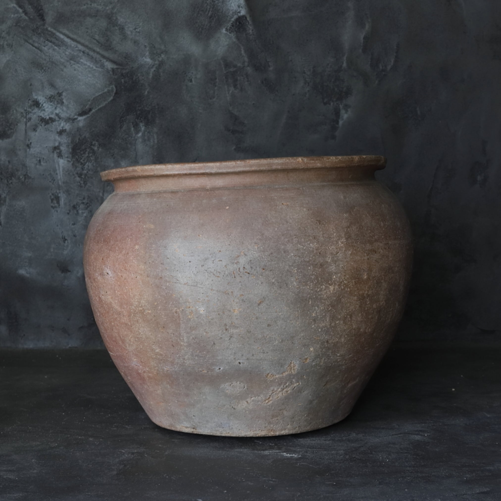 LARGE WIDE-MOUTHED JAR, Ko-Tokoname, Edo Period(1603–1867CE)