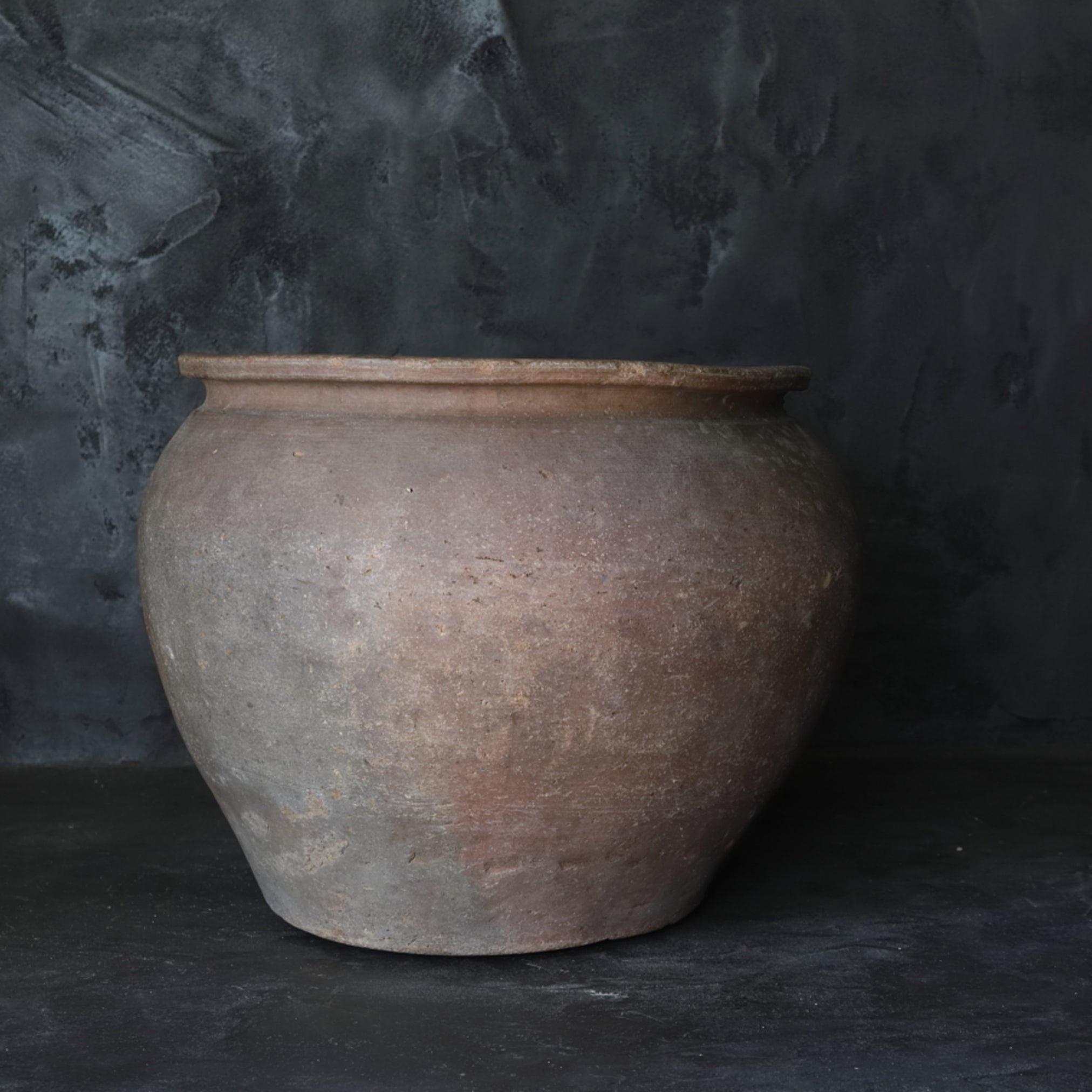 LARGE WIDE-MOUTHED JAR, Ko-Tokoname, Edo Period(1603–1867CE)