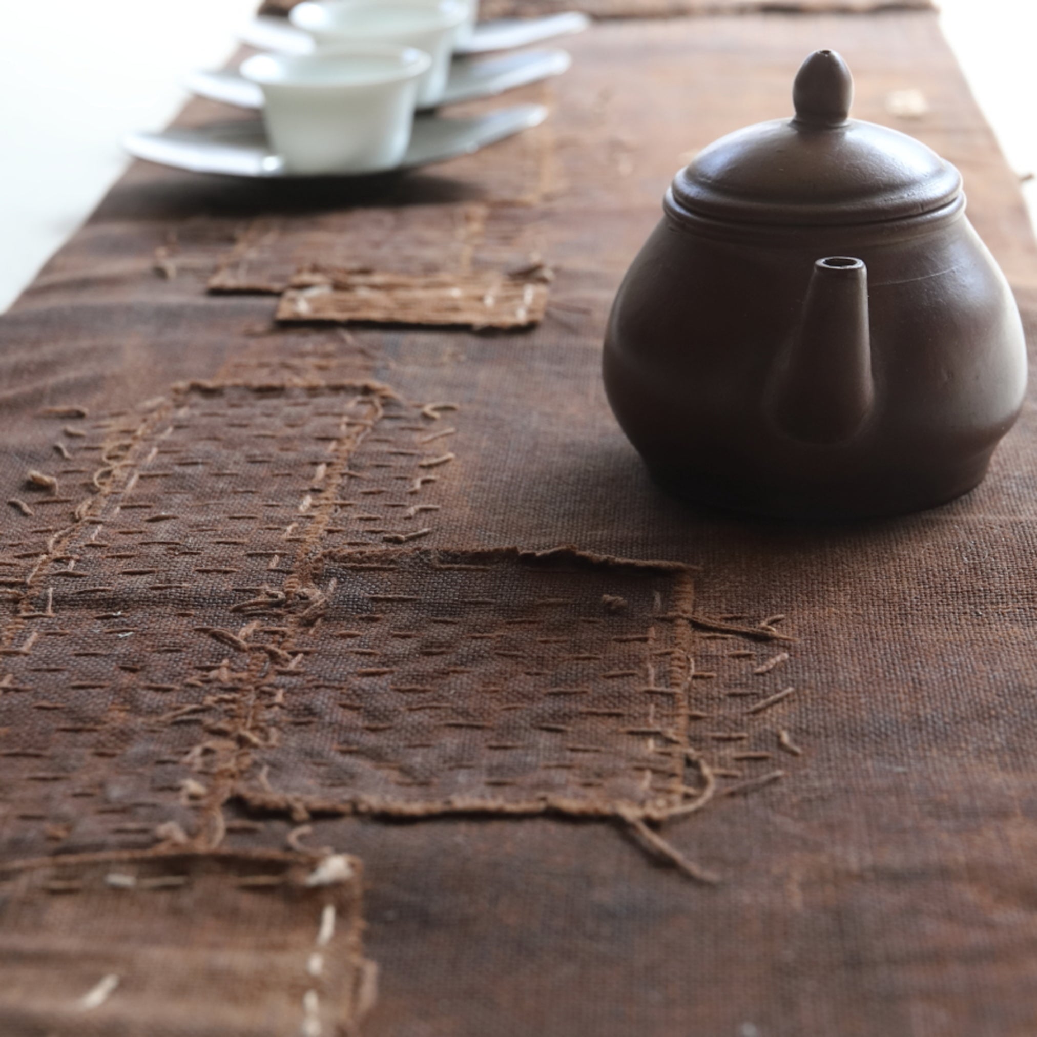 PAÑO DE TÉ PARA VIAJE, a3, Período Meiji(1868–1912 d. C.)