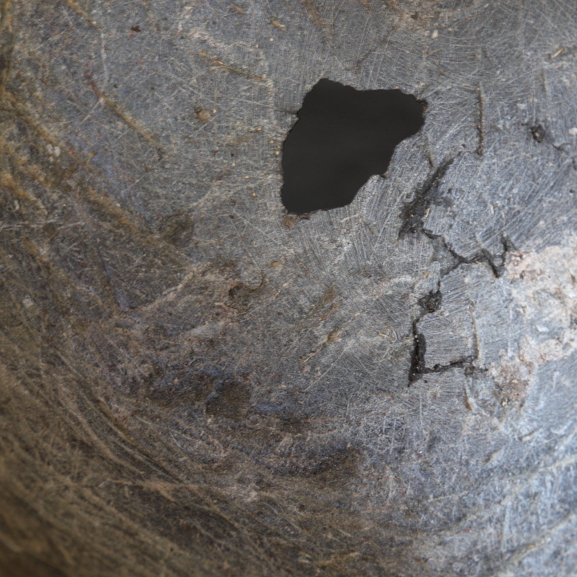 PENTOLA DI PIETRA IN STEATITE, Periodo Heian(794–1185 d.C.)