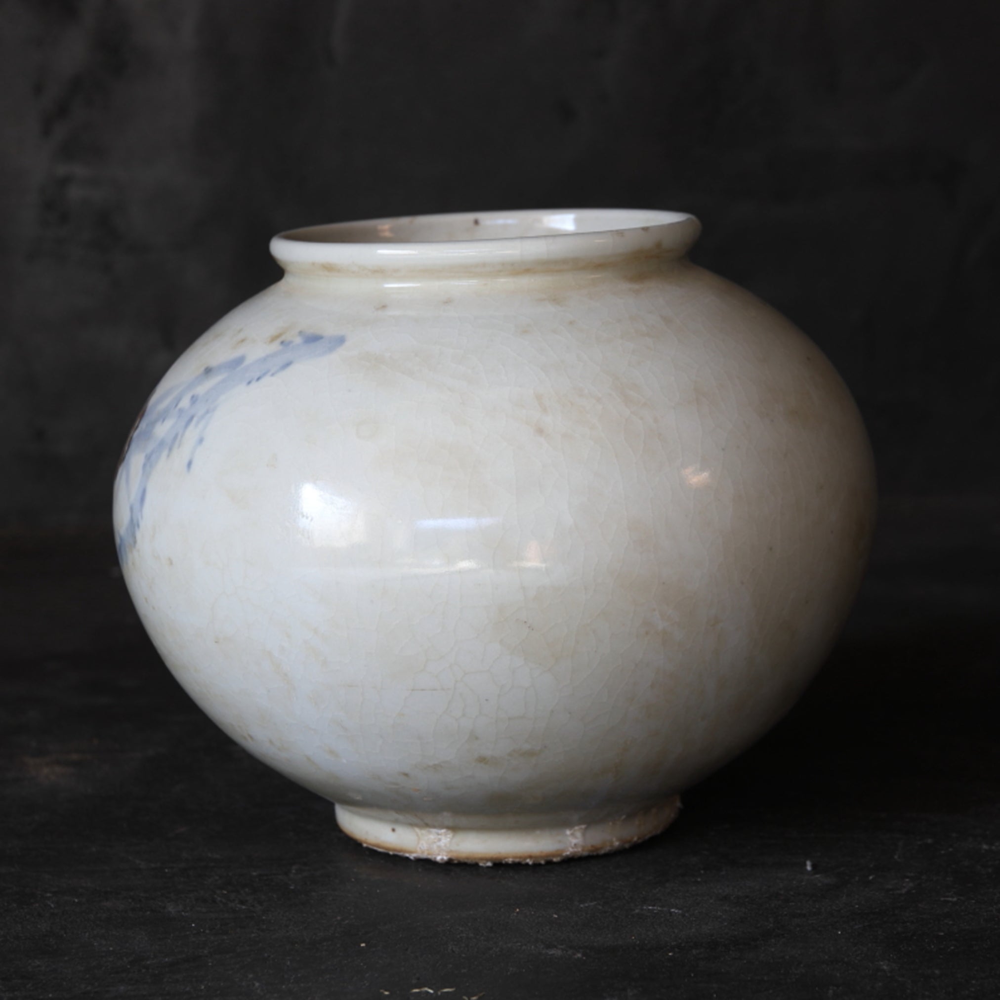 GEFÄSS, Unterglasur-kupferrotes mit Granatapfelmotiv, Joseon-Dynastie(1392–1897 n. Chr.)