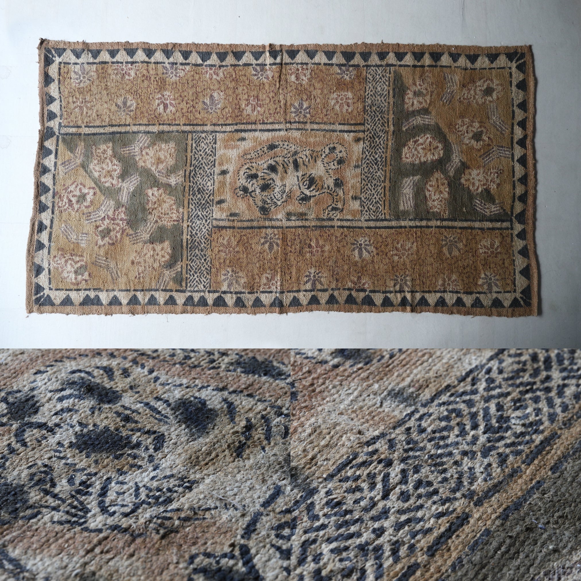 DANTSŪ, Avec motif de tigre, a2, Dynastie Joseon(1392–1897 apr. J.-C.)
