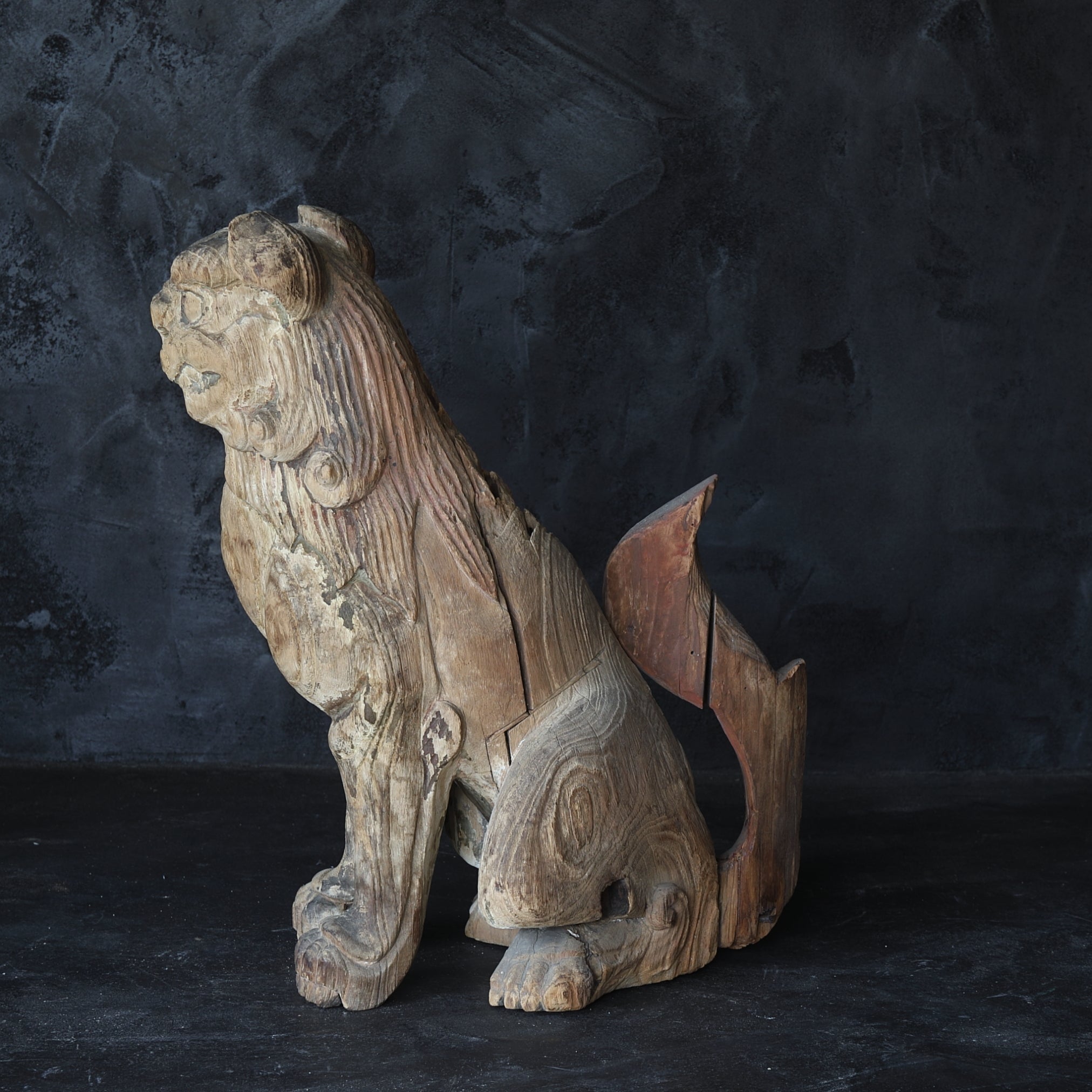 , With lion, pair, Kamakura Period(1185–1333CE)