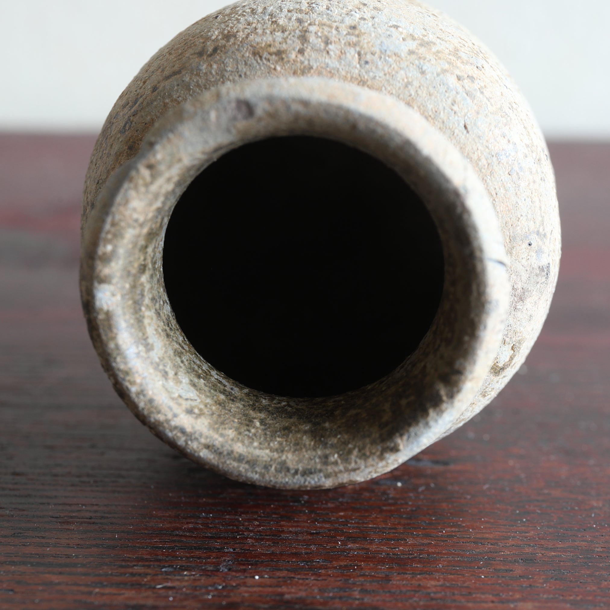SMALL JAR, Ko-Seto, ash-glazed, Muromachi Period(1336–1573CE)
