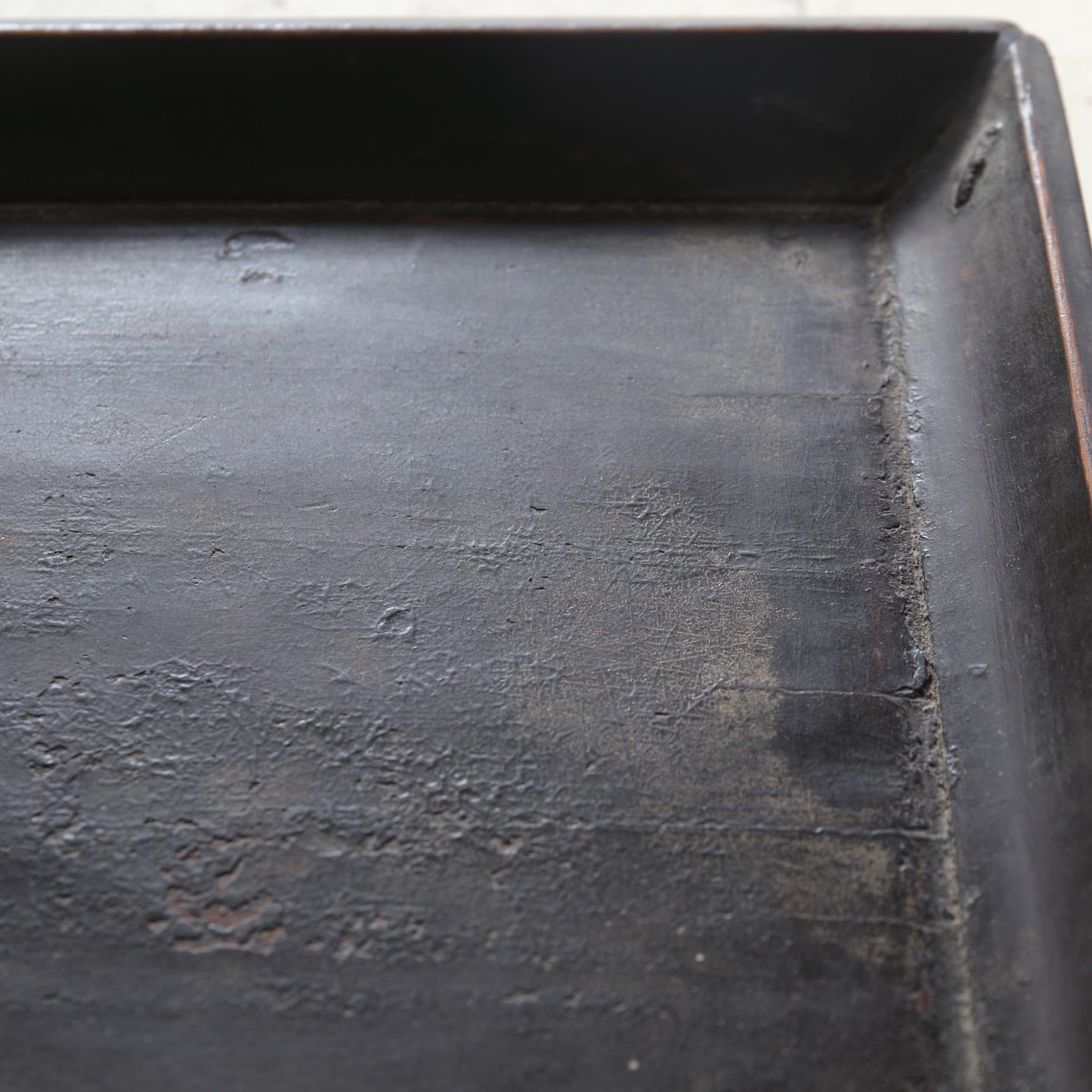 BANDEJA CUADRADA PARA SENCHA DE MADERA, a1, Dinastía Joseon(1392–1897 d. C.)