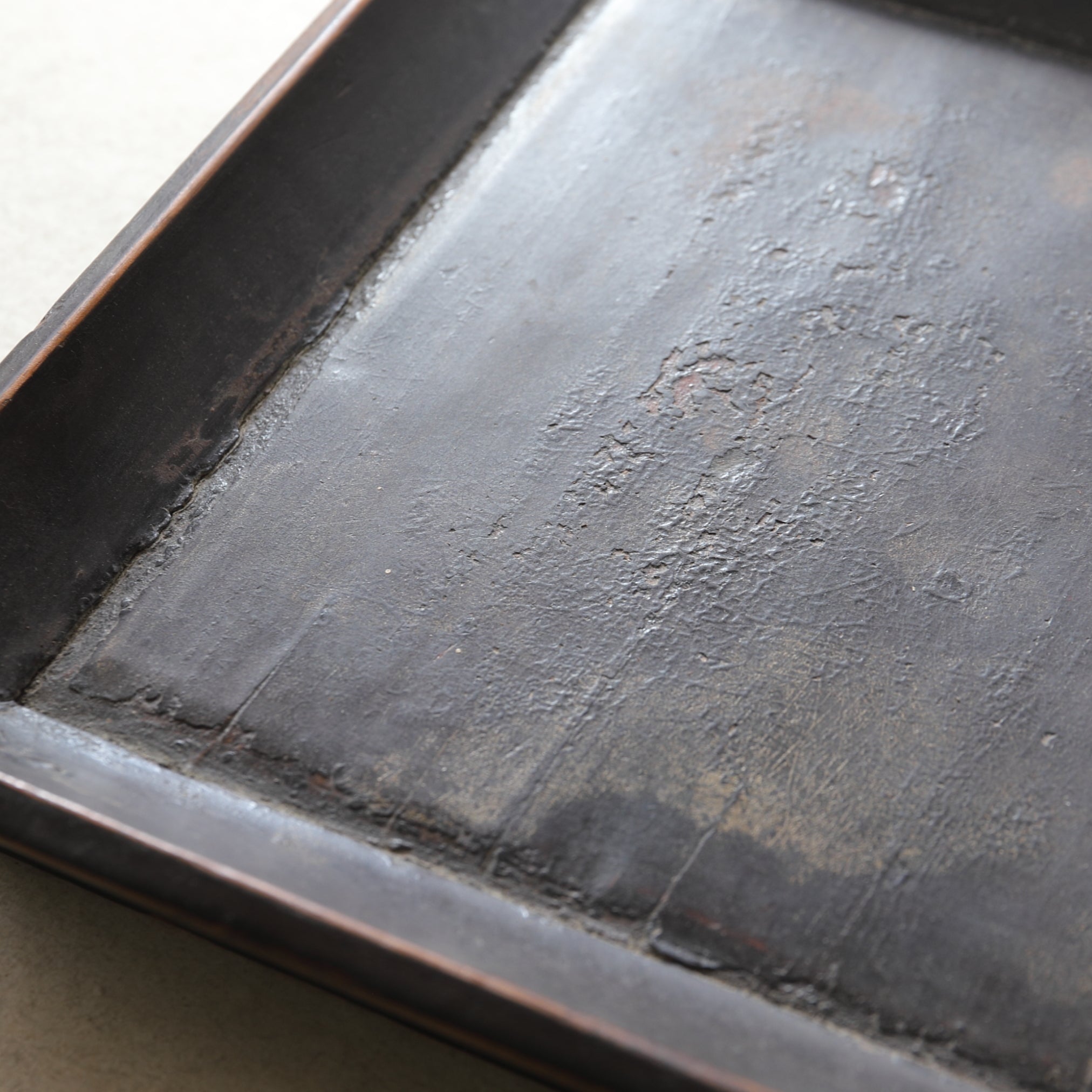BANDEJA CUADRADA PARA SENCHA DE MADERA, a1, Dinastía Joseon(1392–1897 d. C.)