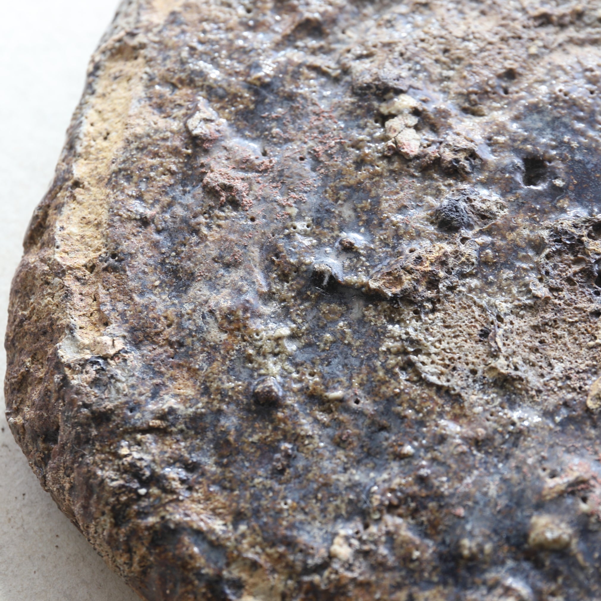 PLATO PLACA DE CERÁMICA, Ko-Karatsu / Herramienta de horno, b