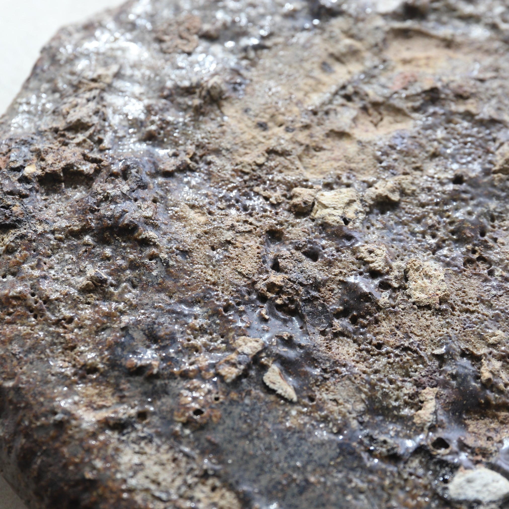 PLATO PLACA DE CERÁMICA, Ko-Karatsu / Herramienta de horno, b