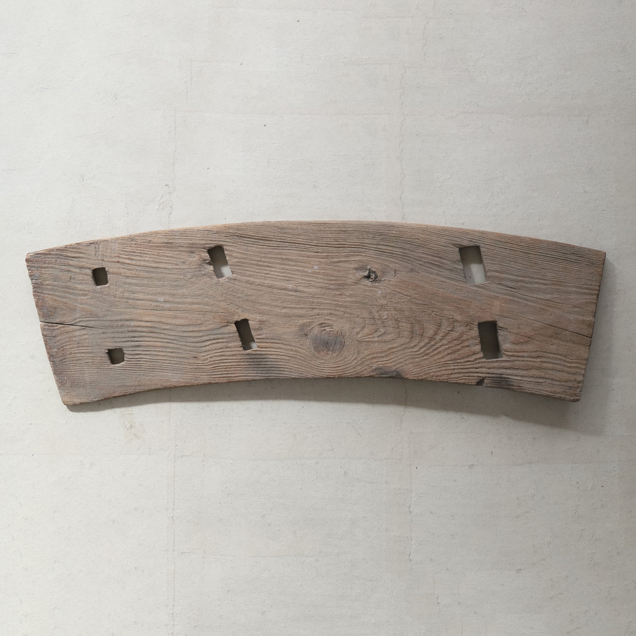 VIEILLE PLANCHE DE ROUE À AUBES, Matériau ancien, Période Meiji(1868–1912 apr. J.-C.)
