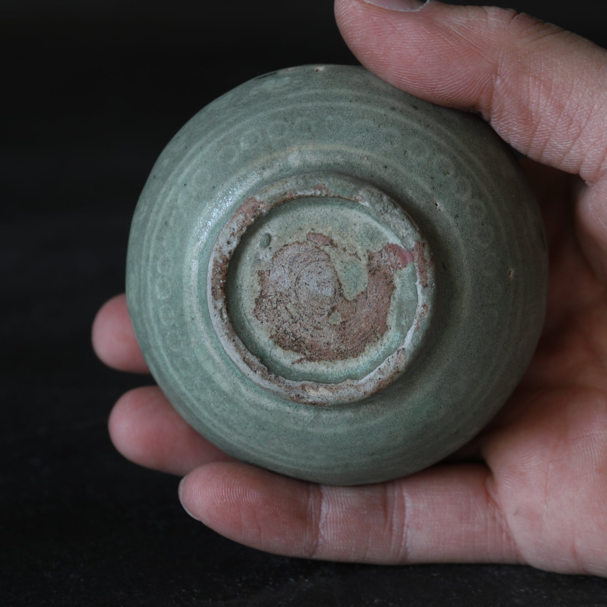 TEEDOSE, Goryeo-Celadon mit kranichmuster, Goryeo-Dynastie(918–1392 n. Chr.)
