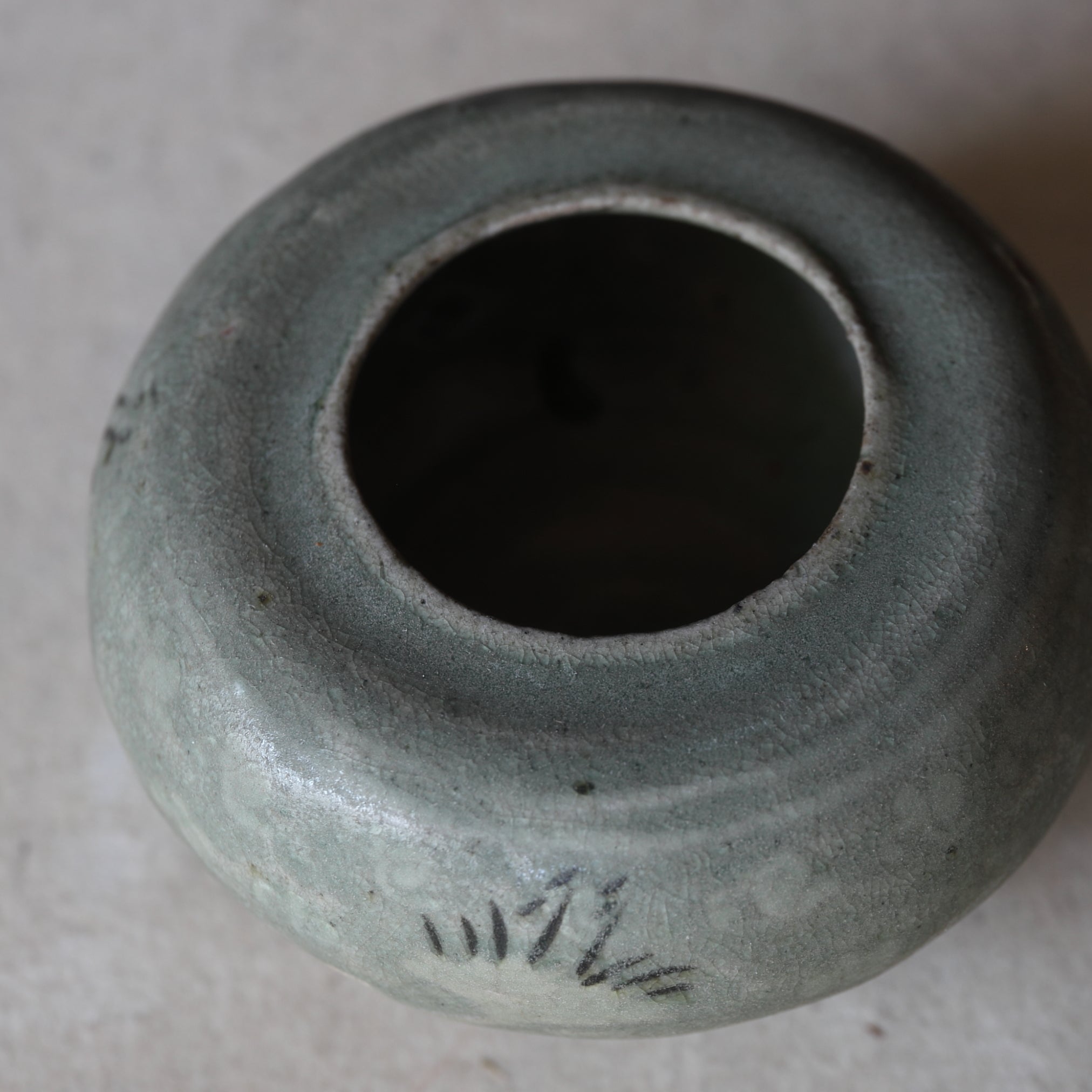 TEEDOSE, Goryeo-Celadon mit kranichmuster, Goryeo-Dynastie(918–1392 n. Chr.)