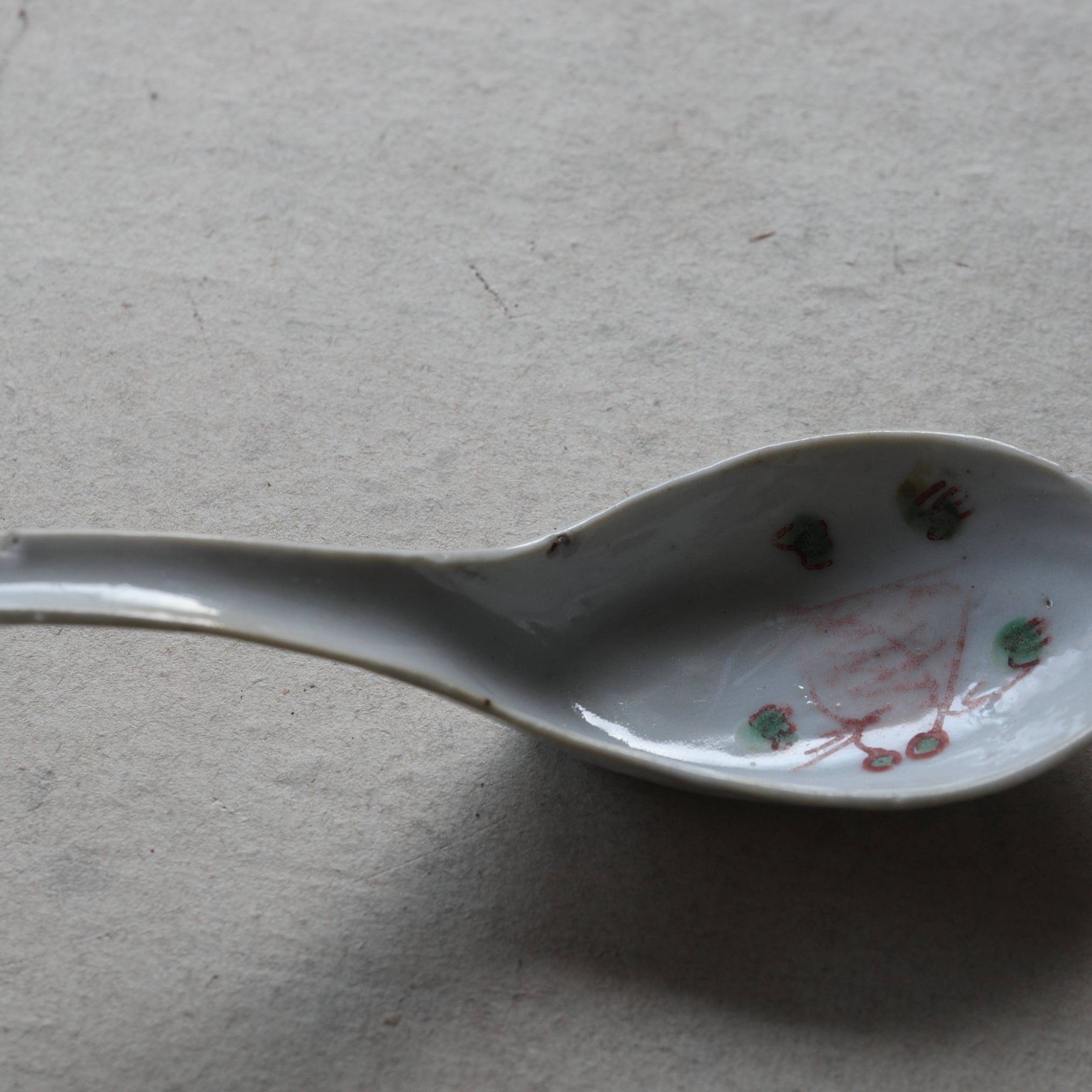 CUCHARA DE SOPA CHINA, b1, Dinastía Qing(1616–1911 d. C.)