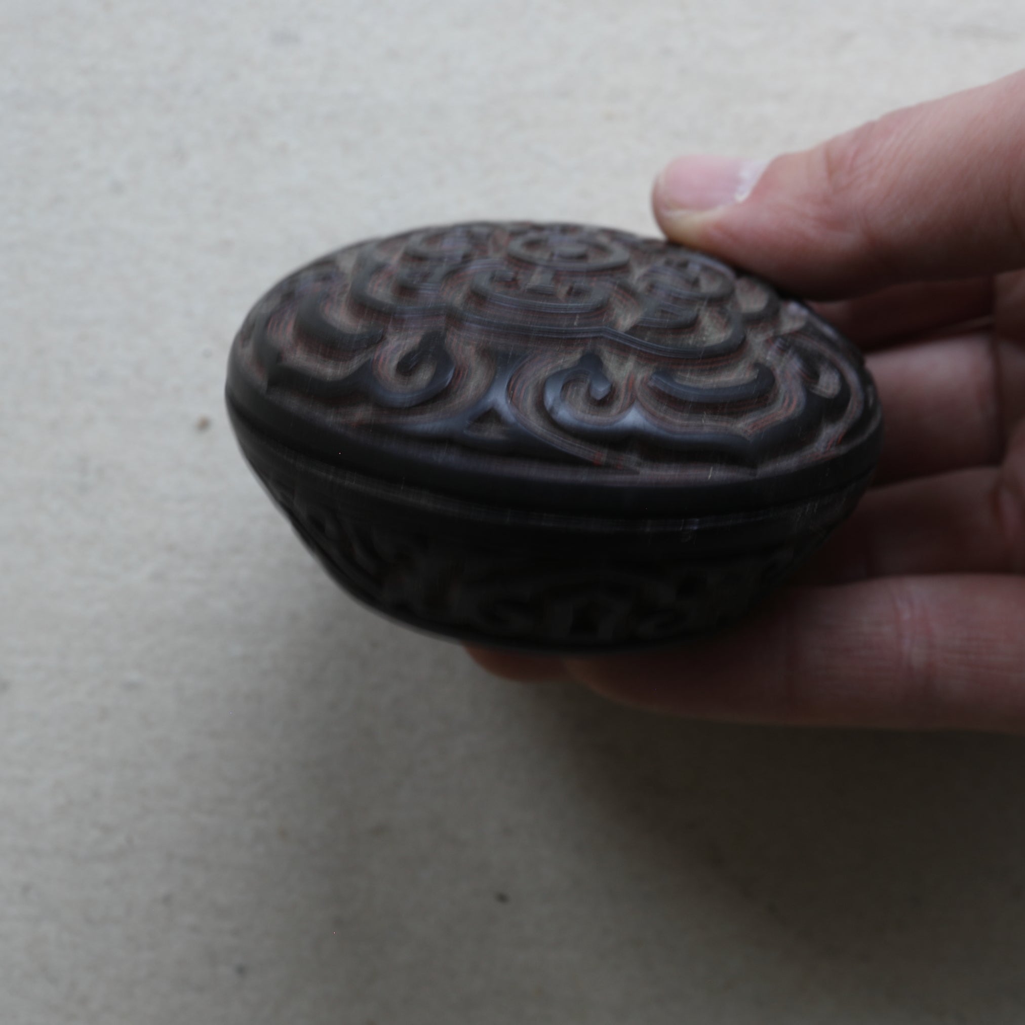 RECIPIENTE PARA INCIENSO, Dinastía Qing(1616–1911 d. C.)