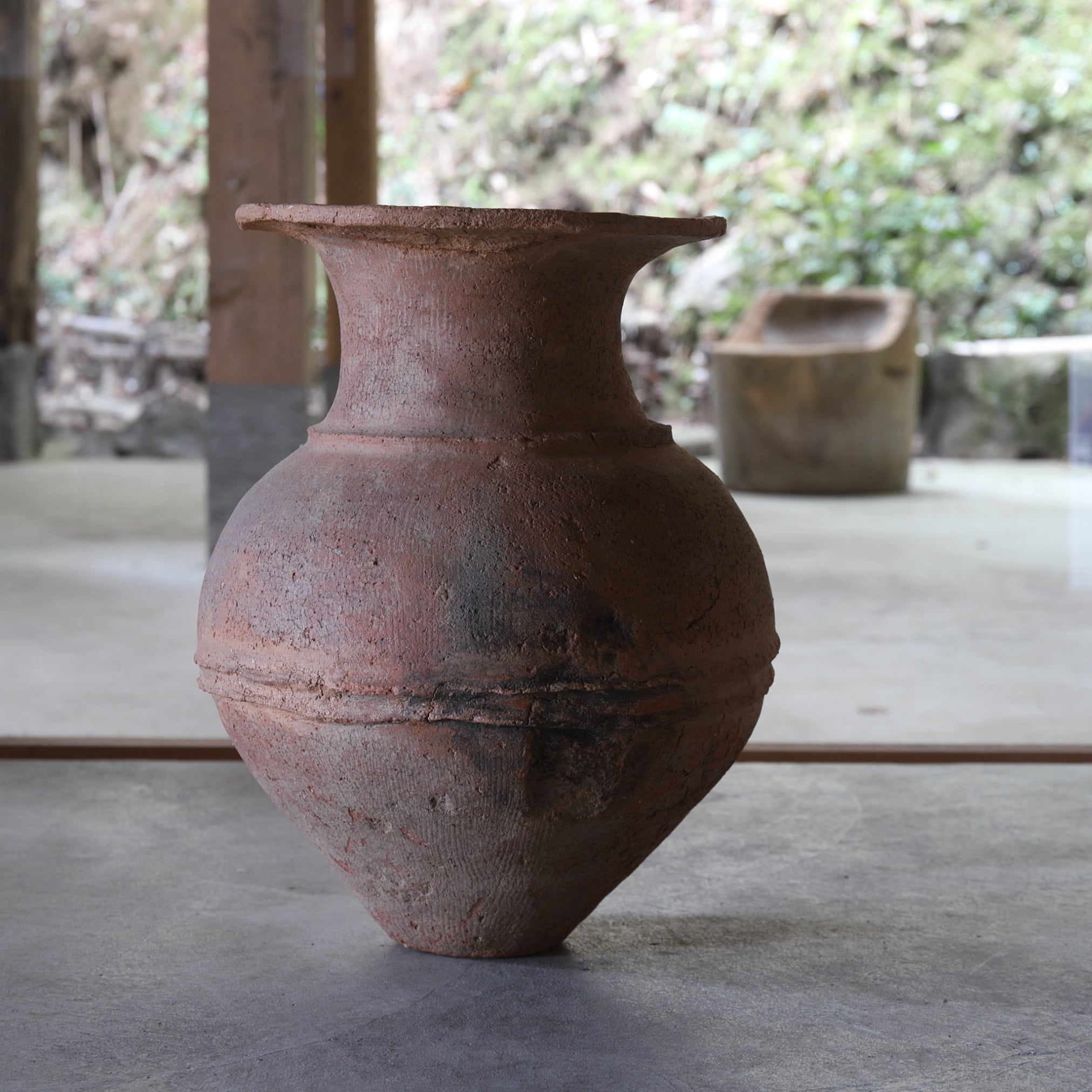 LOZA DE BARRO / CUENCO PROFUNDO, Con decoración, b, Período Yayoi(300 a. C.–250 d. C.)
