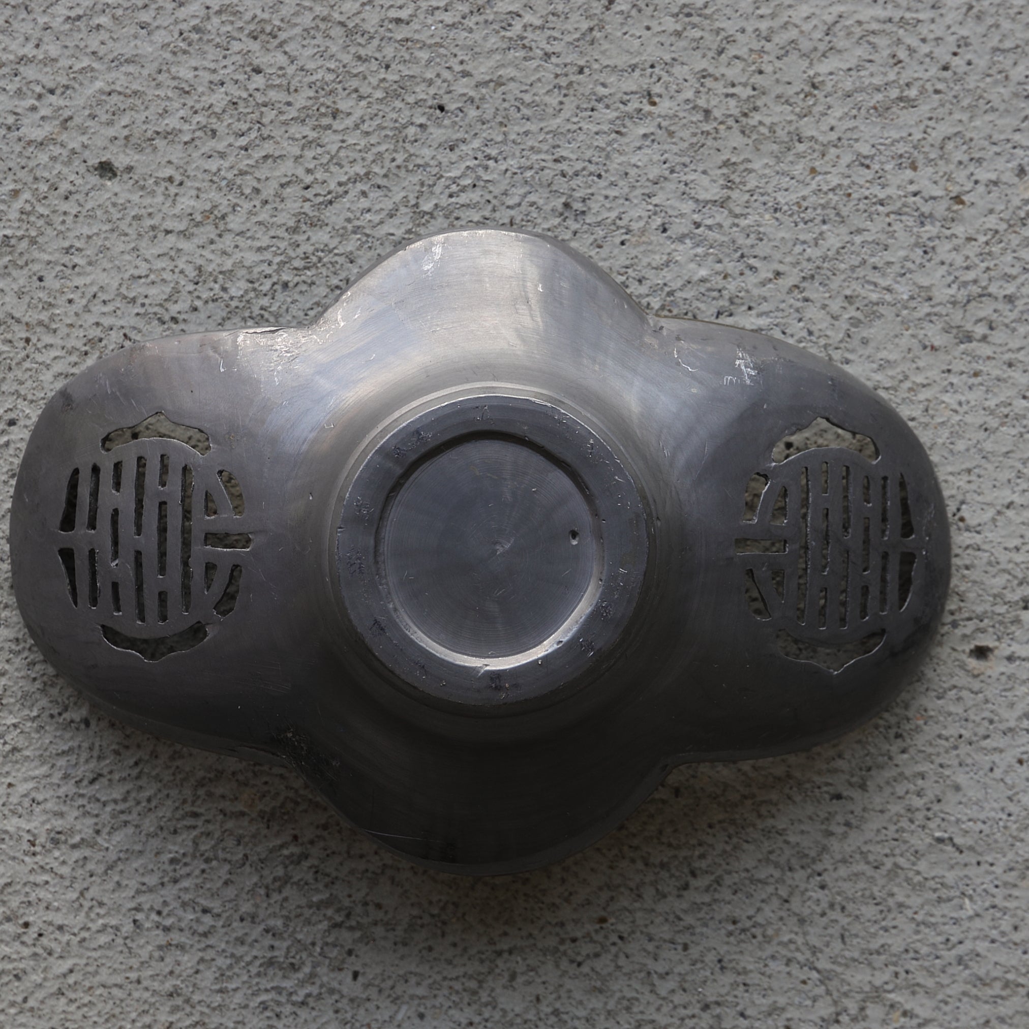 古錫透雕瓜形茶托 5件套(清朝, 西元1616年–1911年)