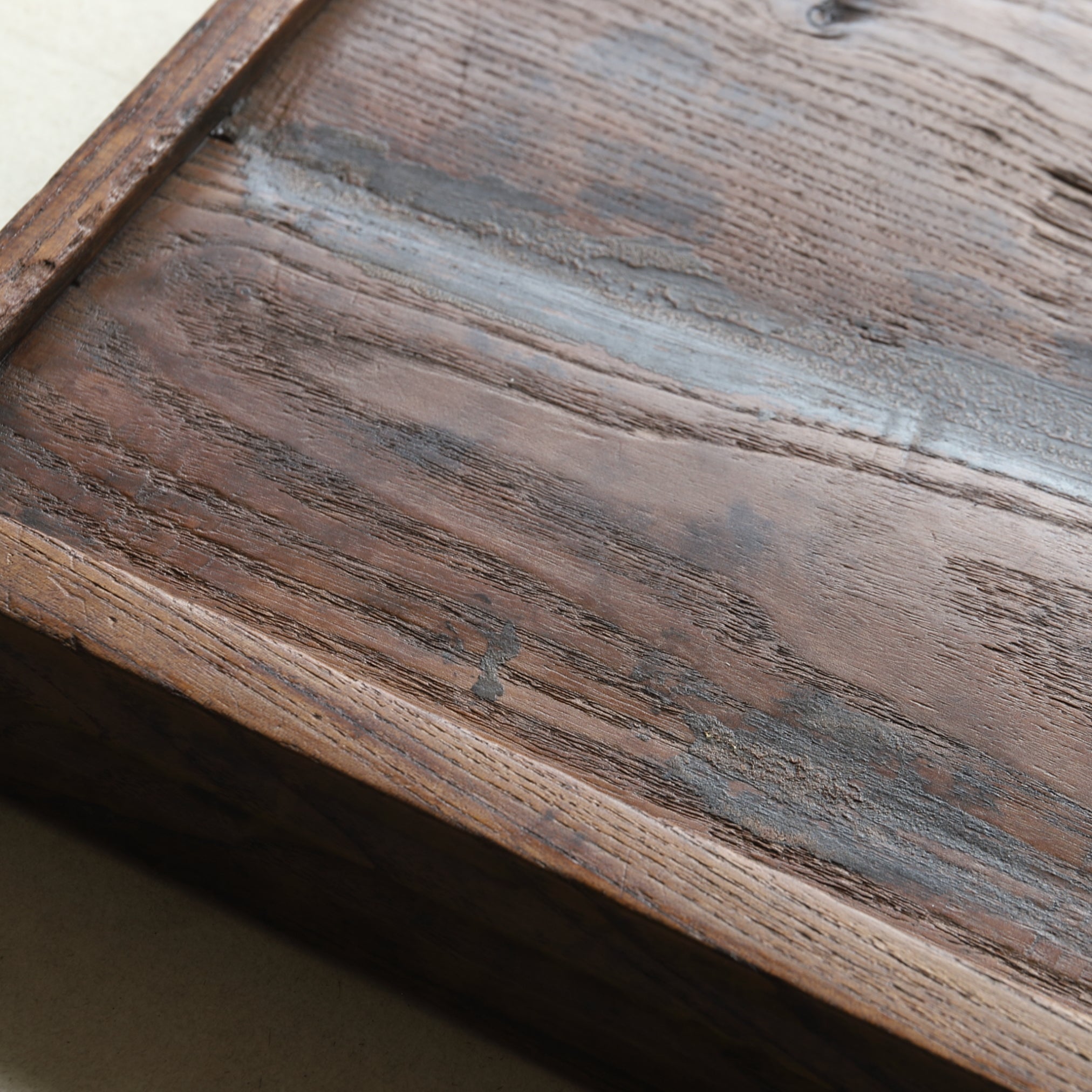 BANDEJA RECTANGULAR DE MADERA, a5, Dinastía Joseon(1392–1897 d. C.)