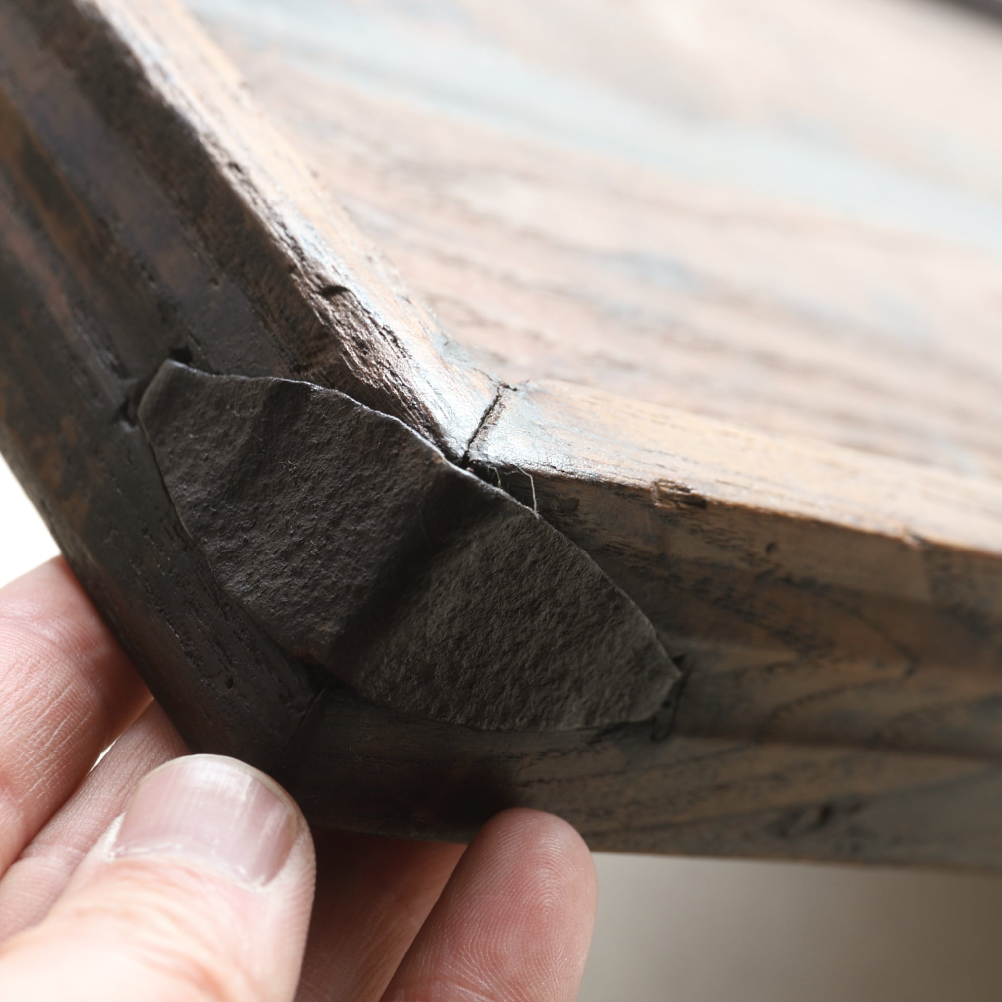BANDEJA RECTANGULAR DE MADERA, a5, Dinastía Joseon(1392–1897 d. C.)