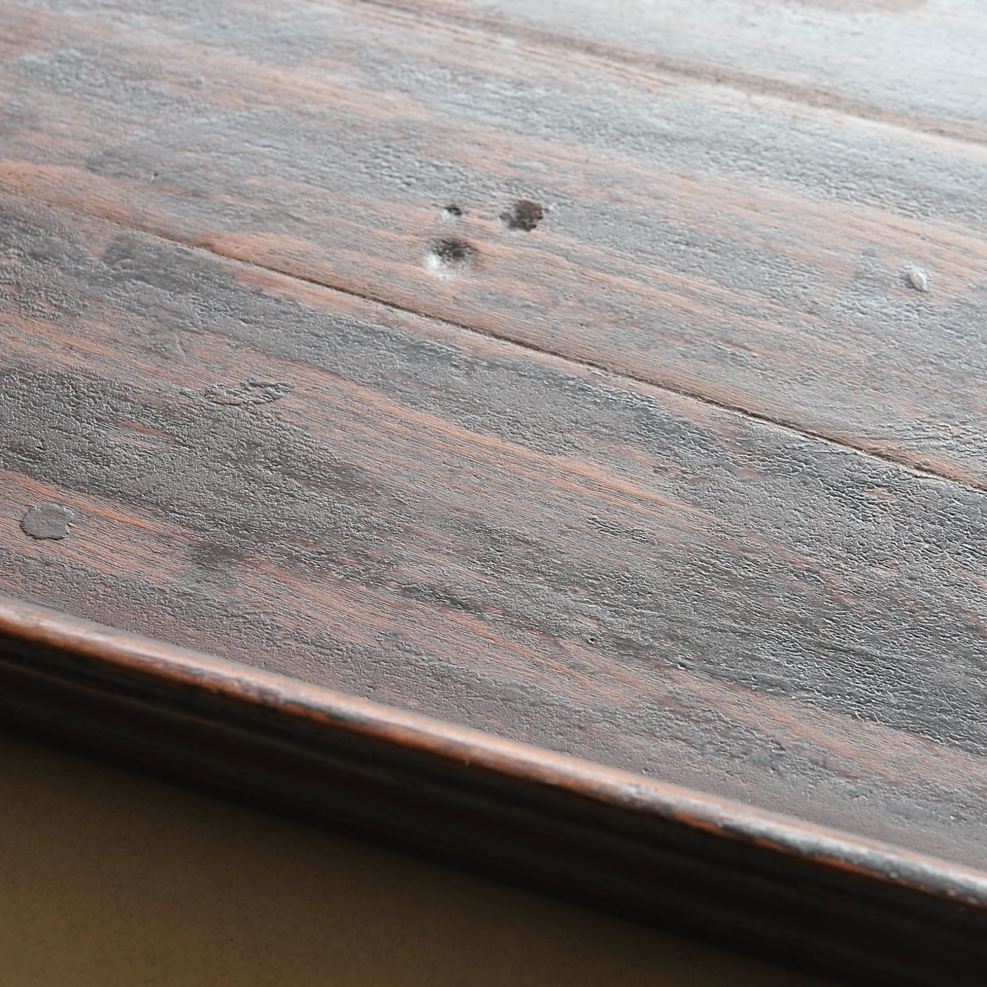 BANDEJA RECTANGULAR DE MADERA, a4, Dinastía Joseon(1392–1897 d. C.)