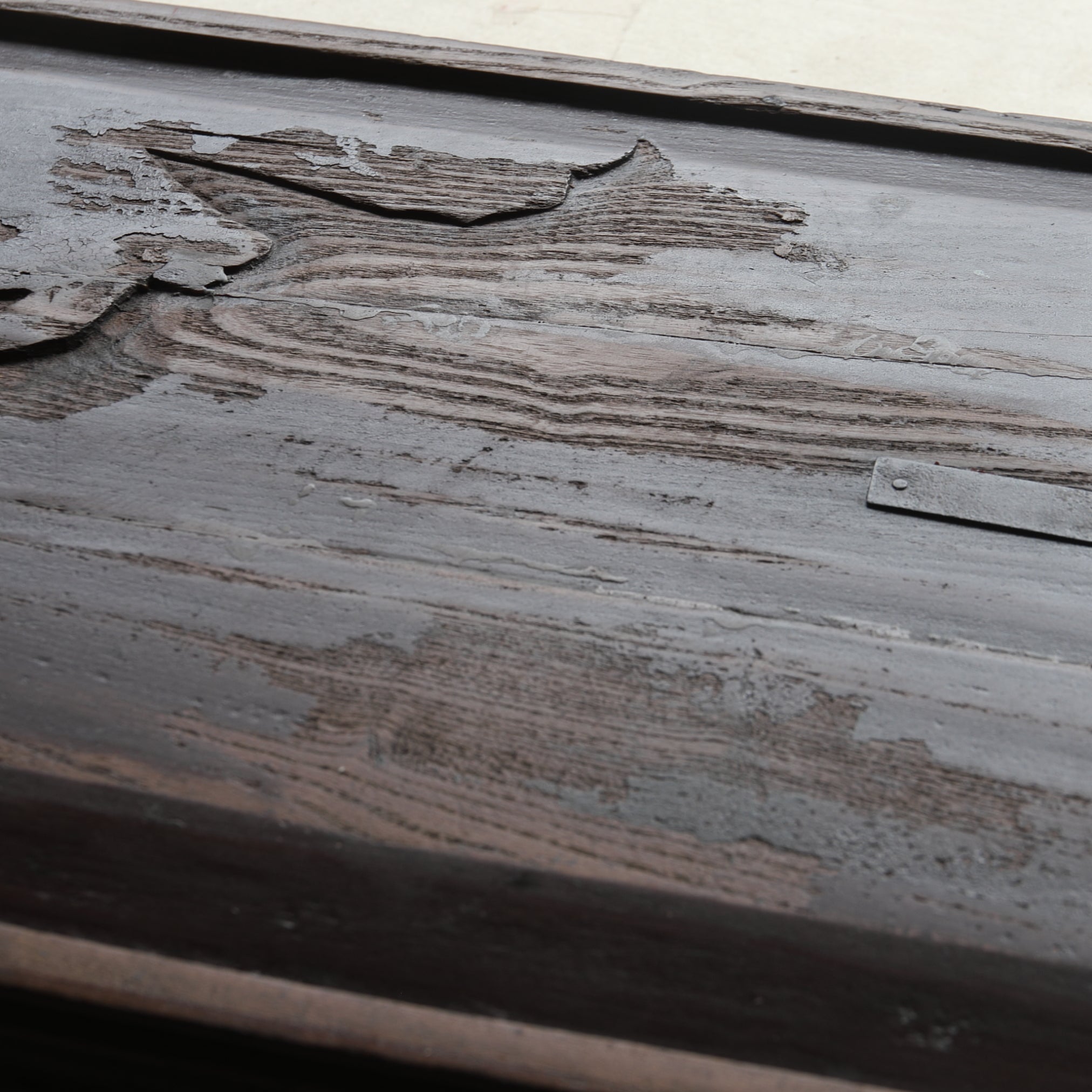 BANDEJA RECTANGULAR DE MADERA, a4, Dinastía Joseon(1392–1897 d. C.)